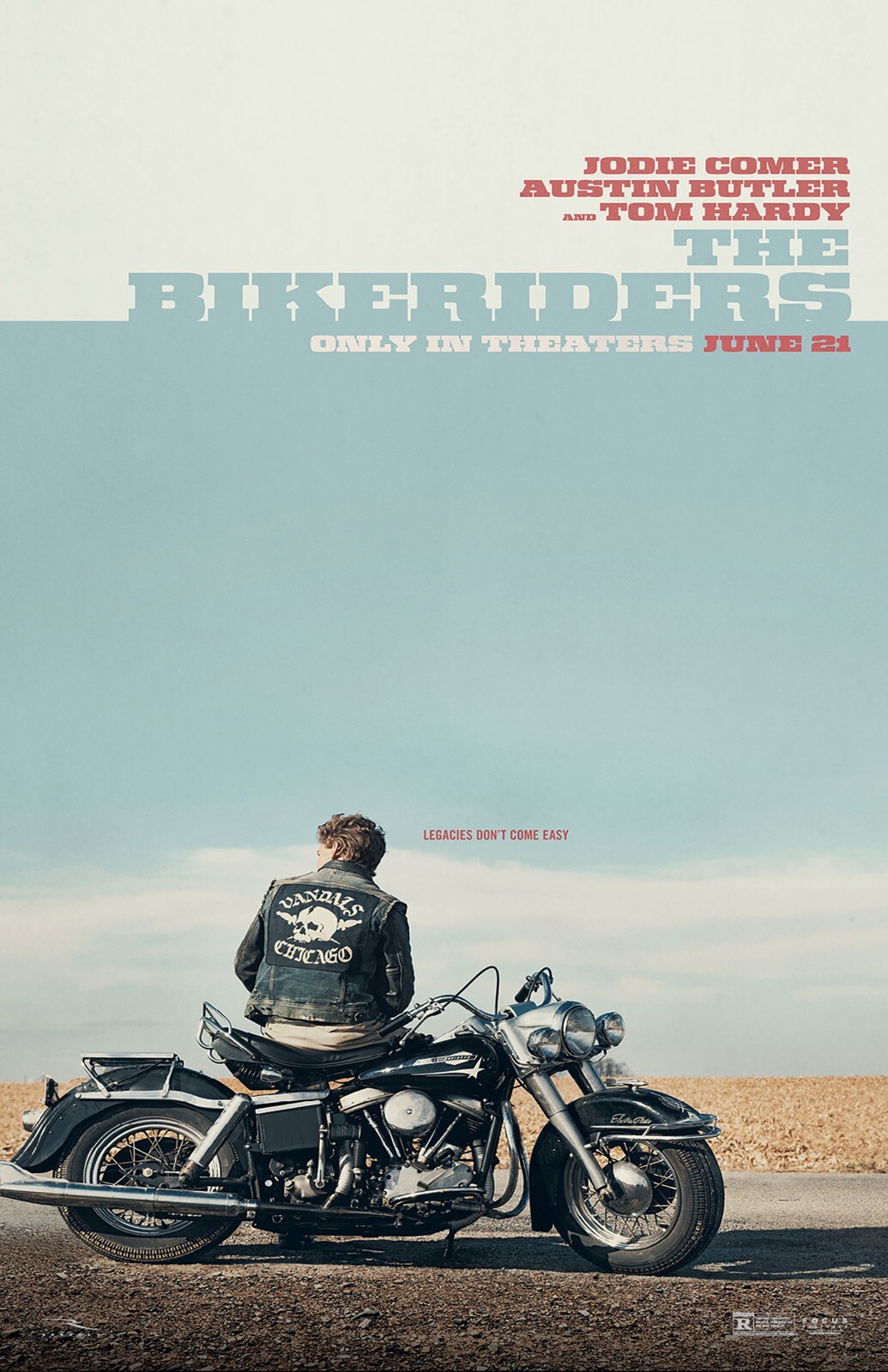 The Bikeriders movie poster – Austin Butler – 11″ x 17″ inches