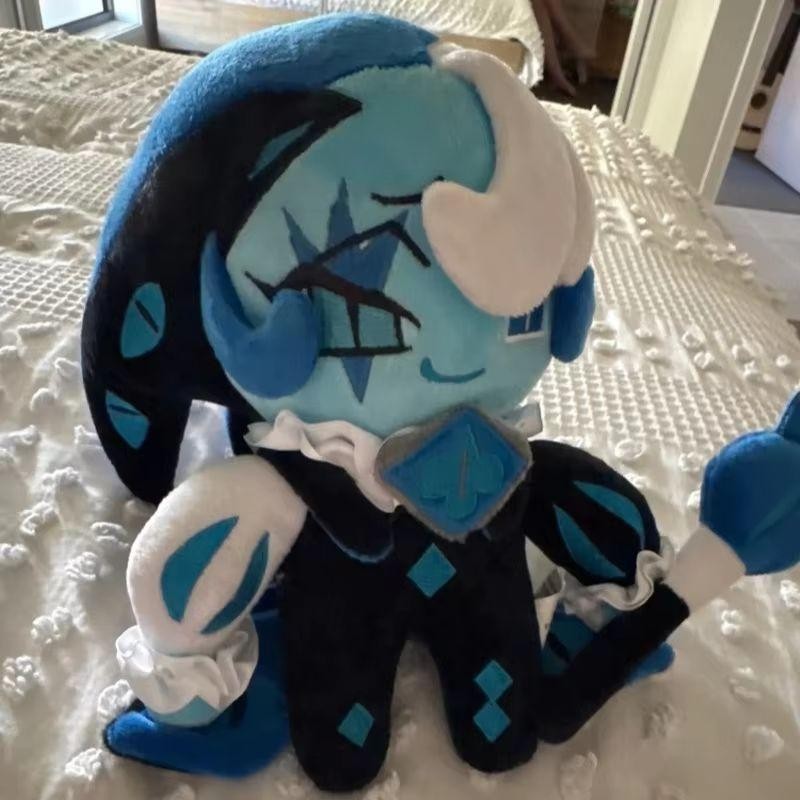 Shadow Milk Cookie Plush Doll Soft & Collectible Comfort Cookie Run:Kingdom Game
