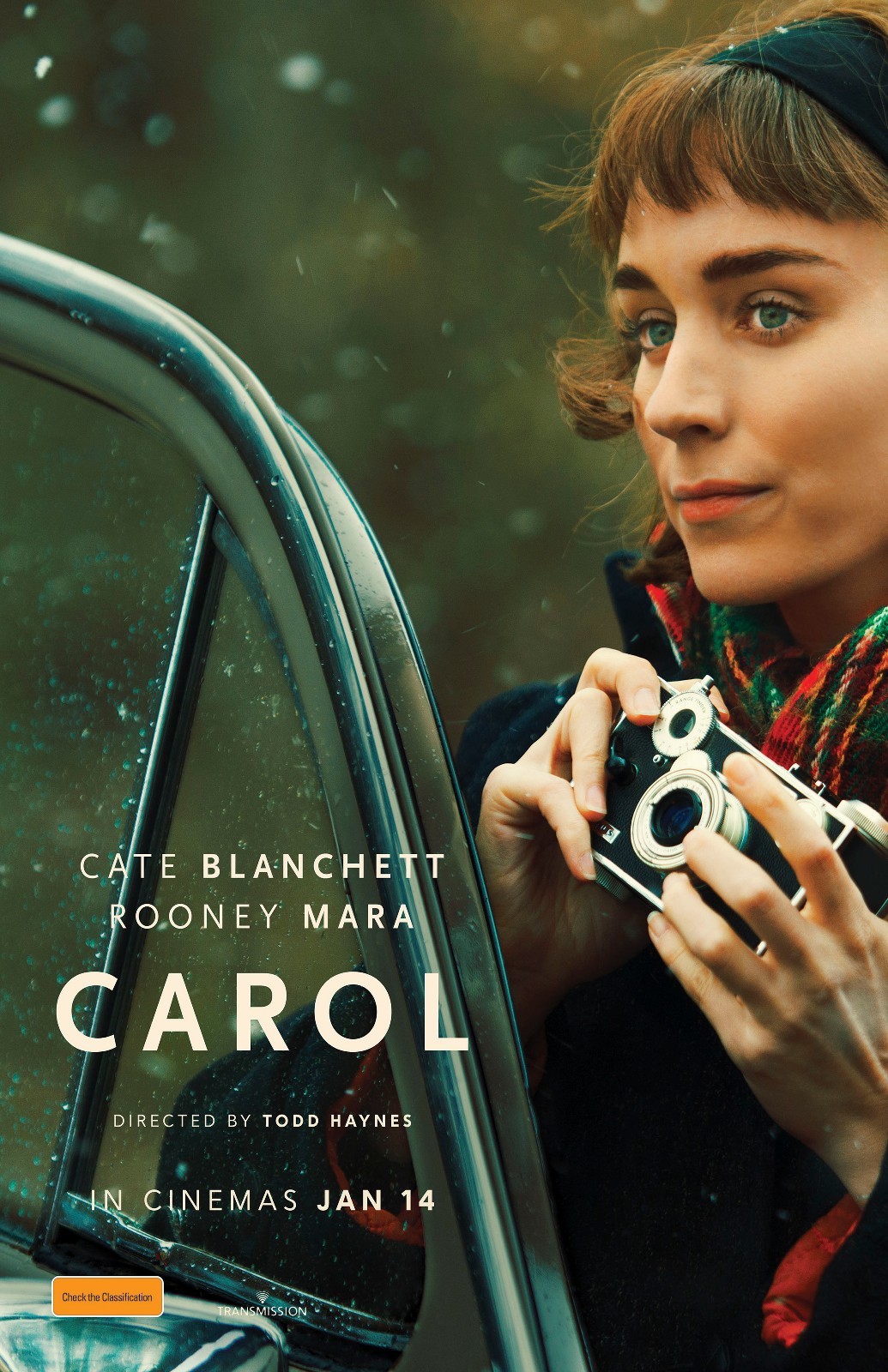Carol movie poster (f) Rooney Mara poster – 11″ x 17″