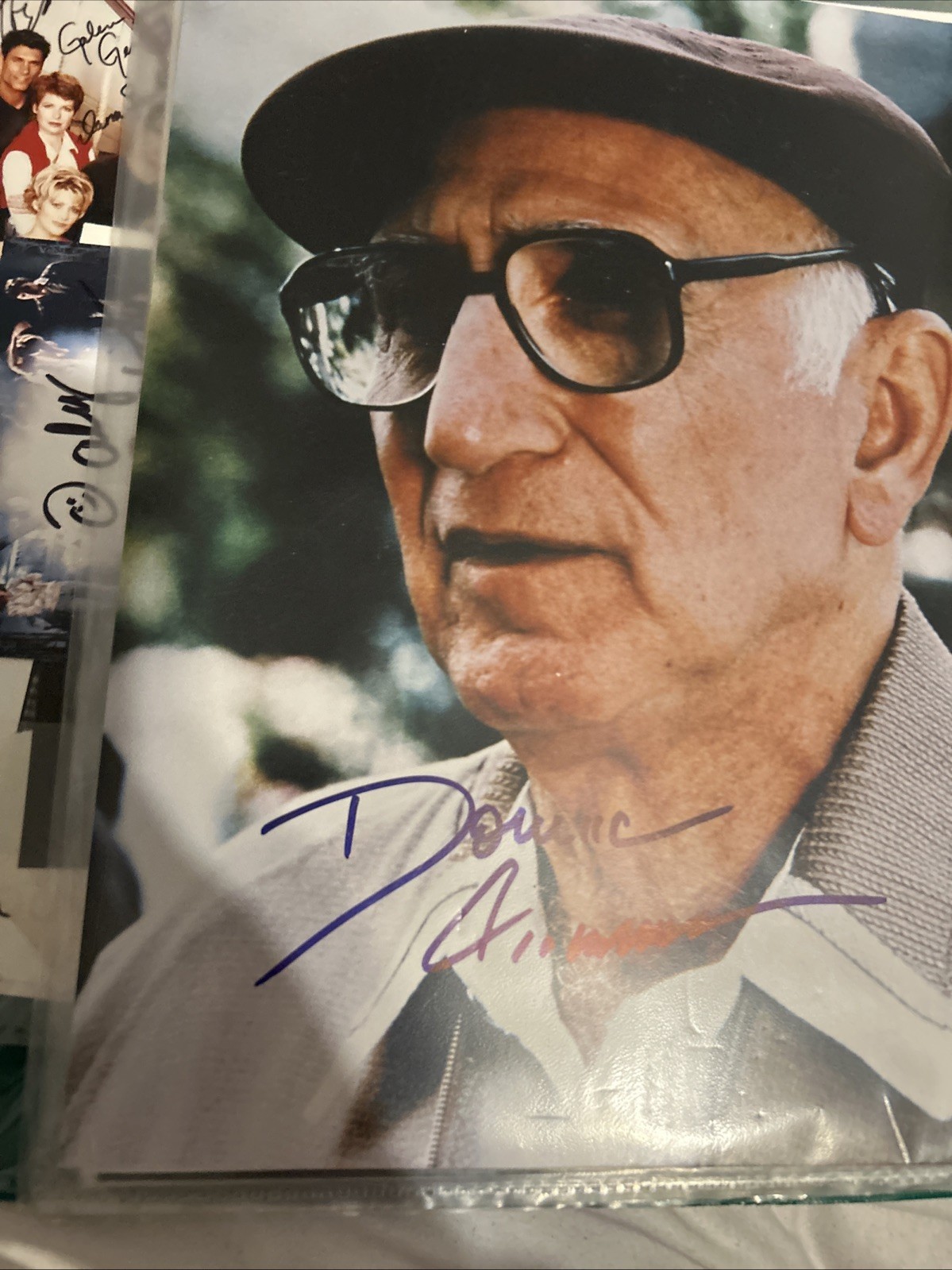 Dominic Chianese Autographed 8×10 Color Photo Sopranos