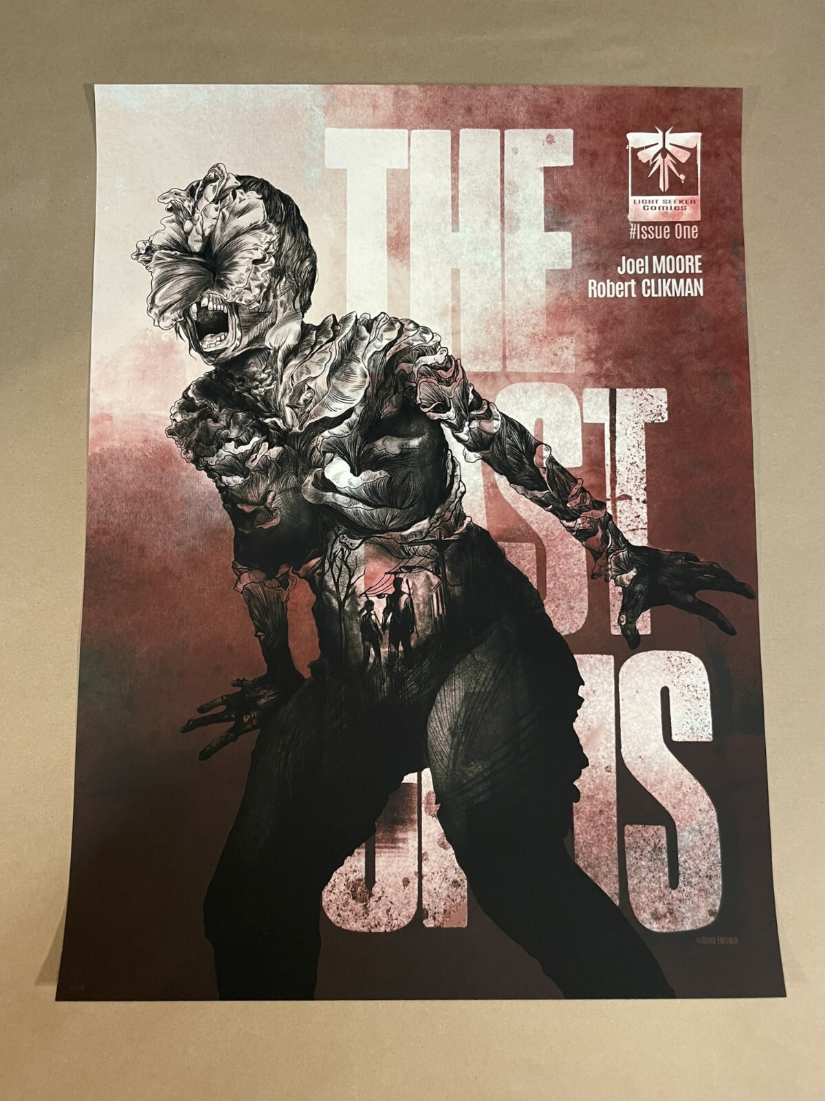 Last of Us Giclee print “Follow the Light” Hero Complex Gallery Covers #11/50