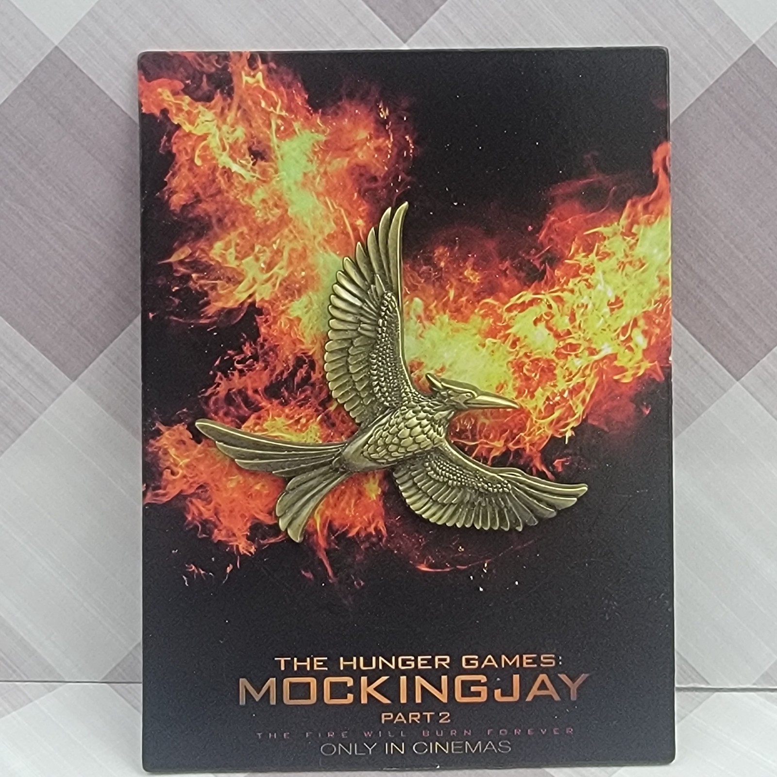 The Hunger Games Part 2 Mockingjay Pin Backpack Lapel Action Movie Collectible