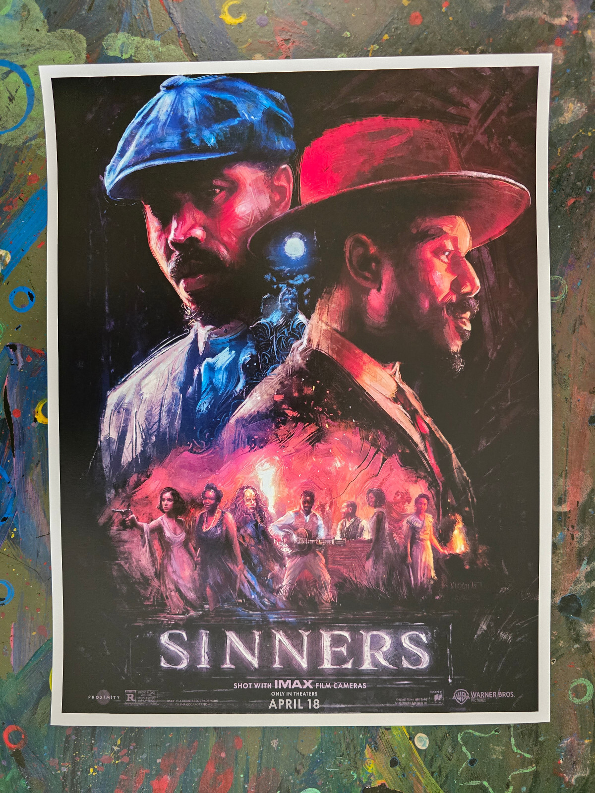 Sinners 11″ x 14.5″ Collector’s Movie Poster ( T3 )
