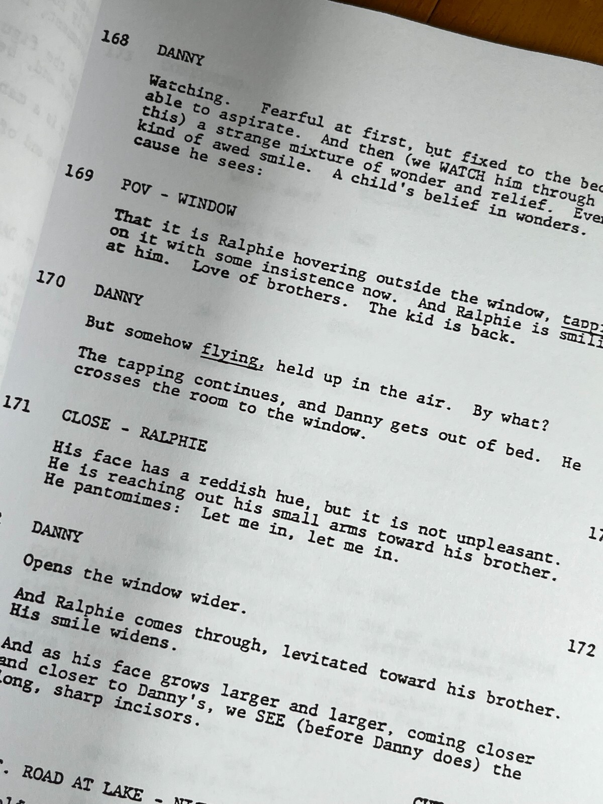 Salem’s Lot Script Signed- Autograph Reprints- 194 Pages- Salem’s Lot Miniseries