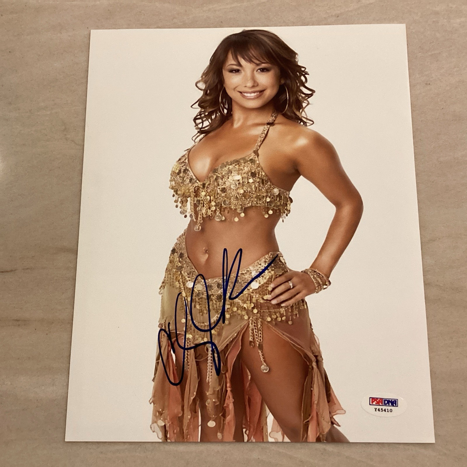 Cheryl Burke SIGNED 8×10 Photo DWTS PSA/DNA Dancing With The Stars AUTOGRAPHED