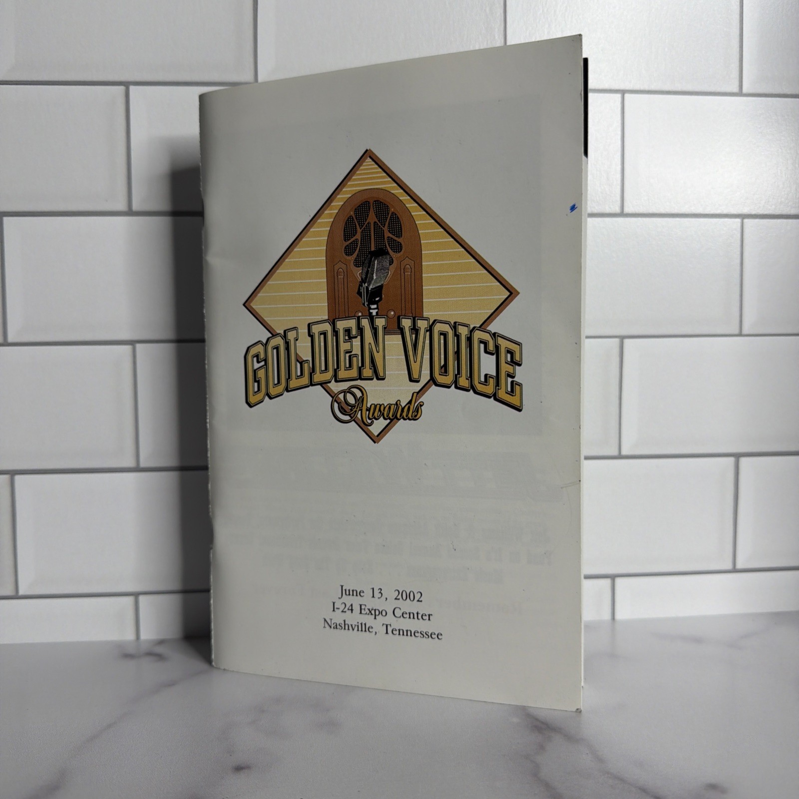Golden Voice Awards Program SIGNED Brenda Lee Goldie Hill Billy Walker Jan Howar