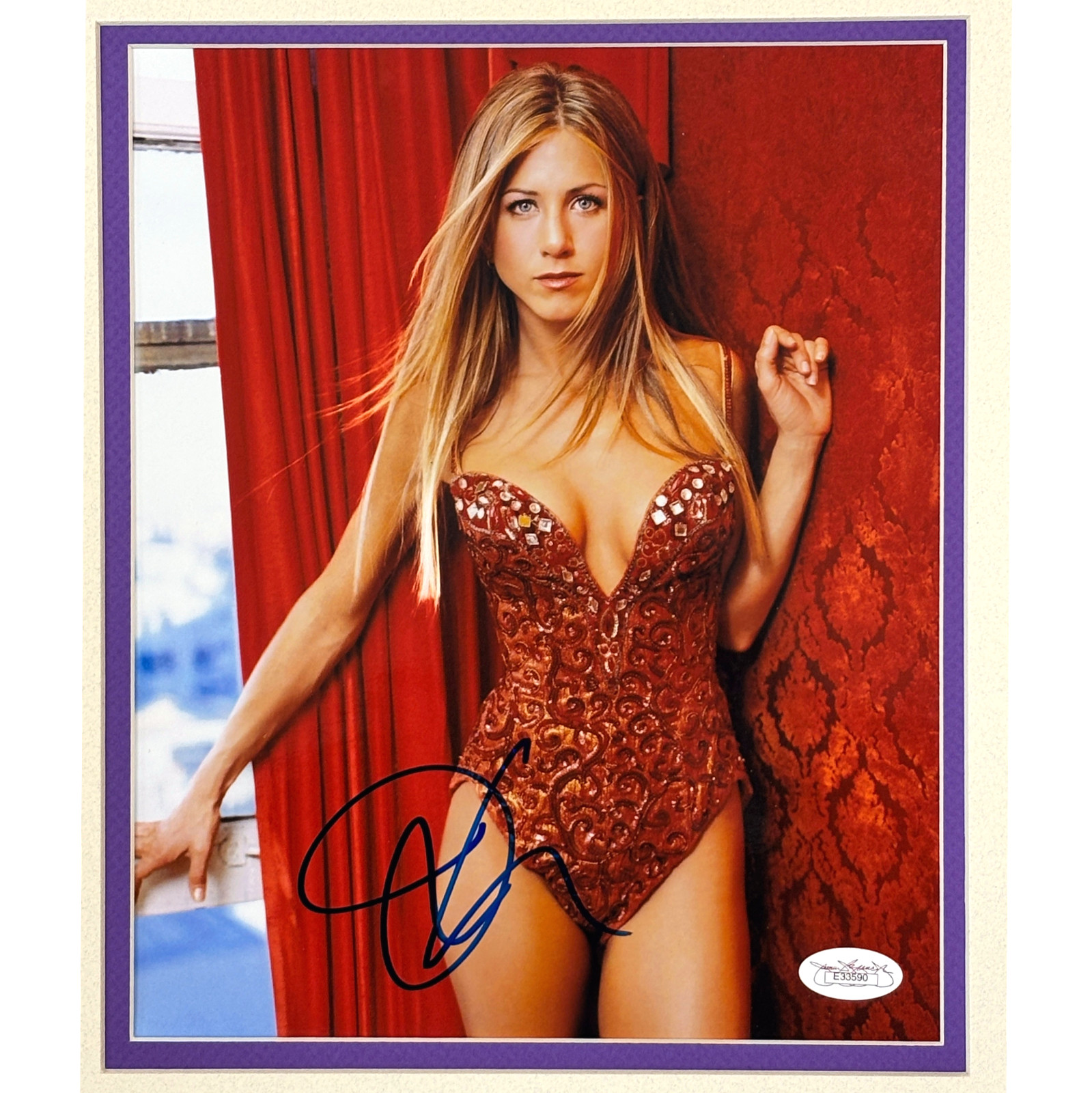 Friends Cast Autographed Framed Collage Signed BAS JSA 8×10 Photo Perry Cox