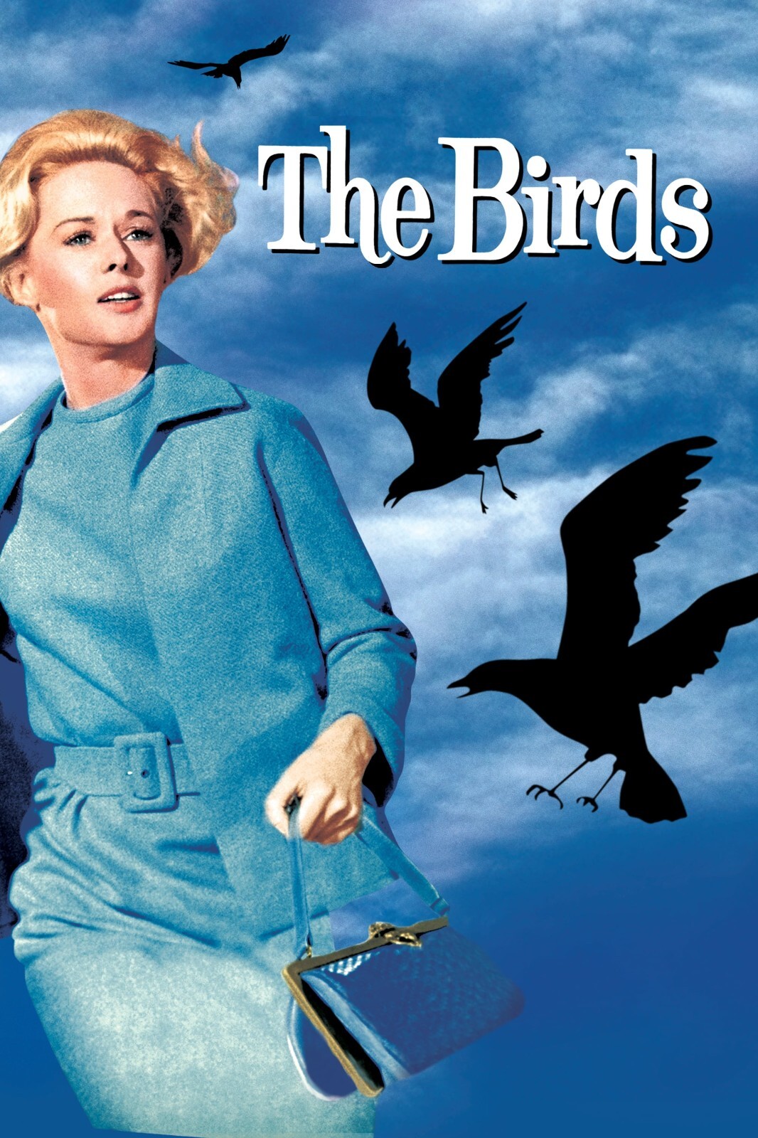 1963 The Birds Movie Poster 11X17 Alfred Hitchcock Tippi Hedren Melanie 🐦🍿