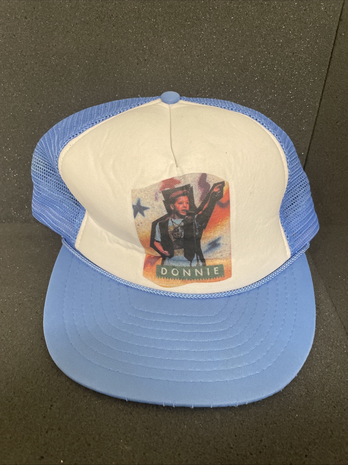 Donnie Wahlberg Concert Hat Vintage 1989 New Kids on the block Otto Cap