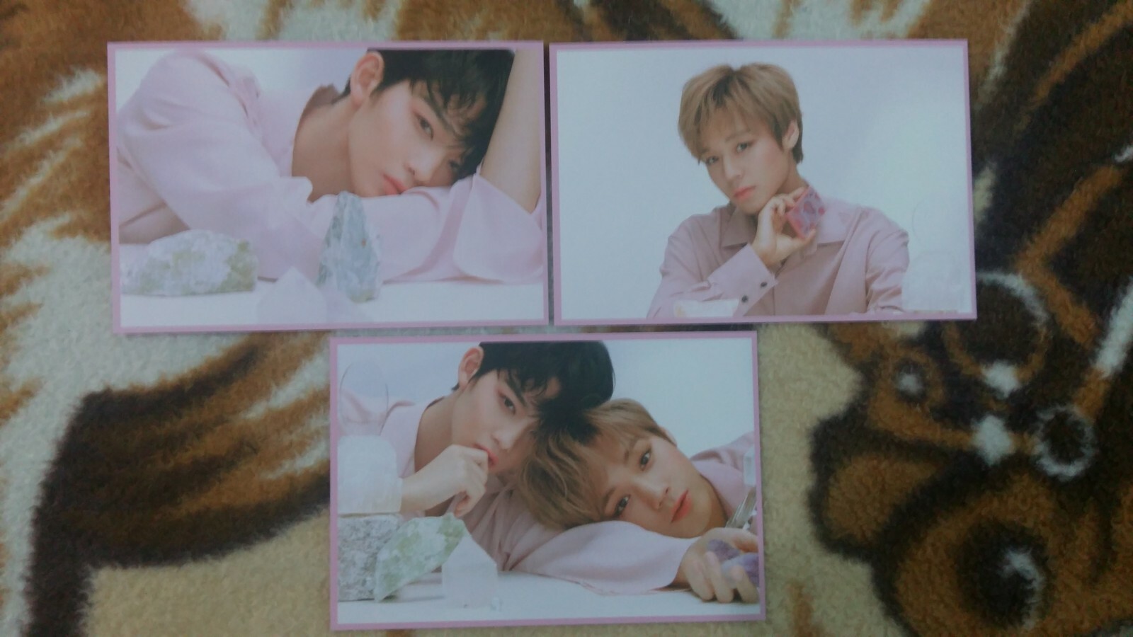 Wanna One (Park Jihoon & Bae Jinyoung) I’m Meme Postcard