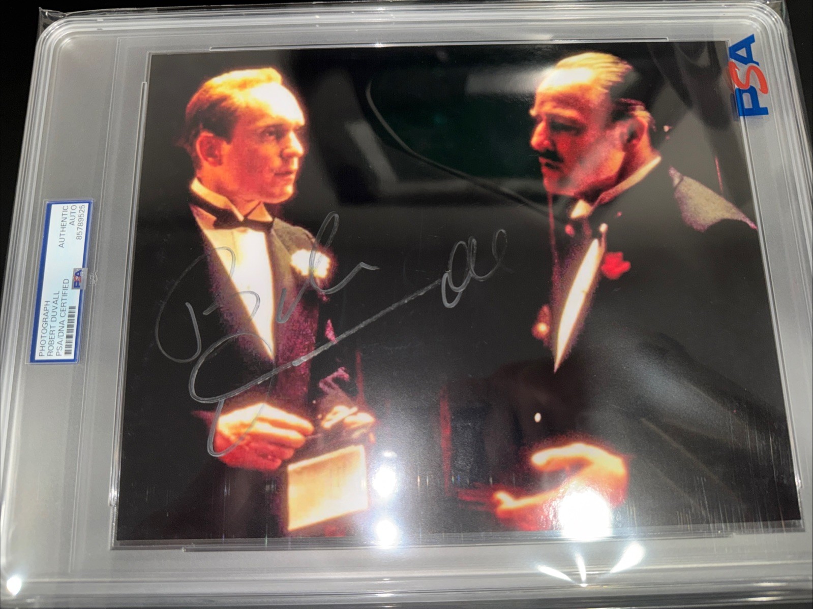 Robert Duvall The Godfather Signed Autograph 8×10 Photo PSA/DNA COA Slabbed Rip