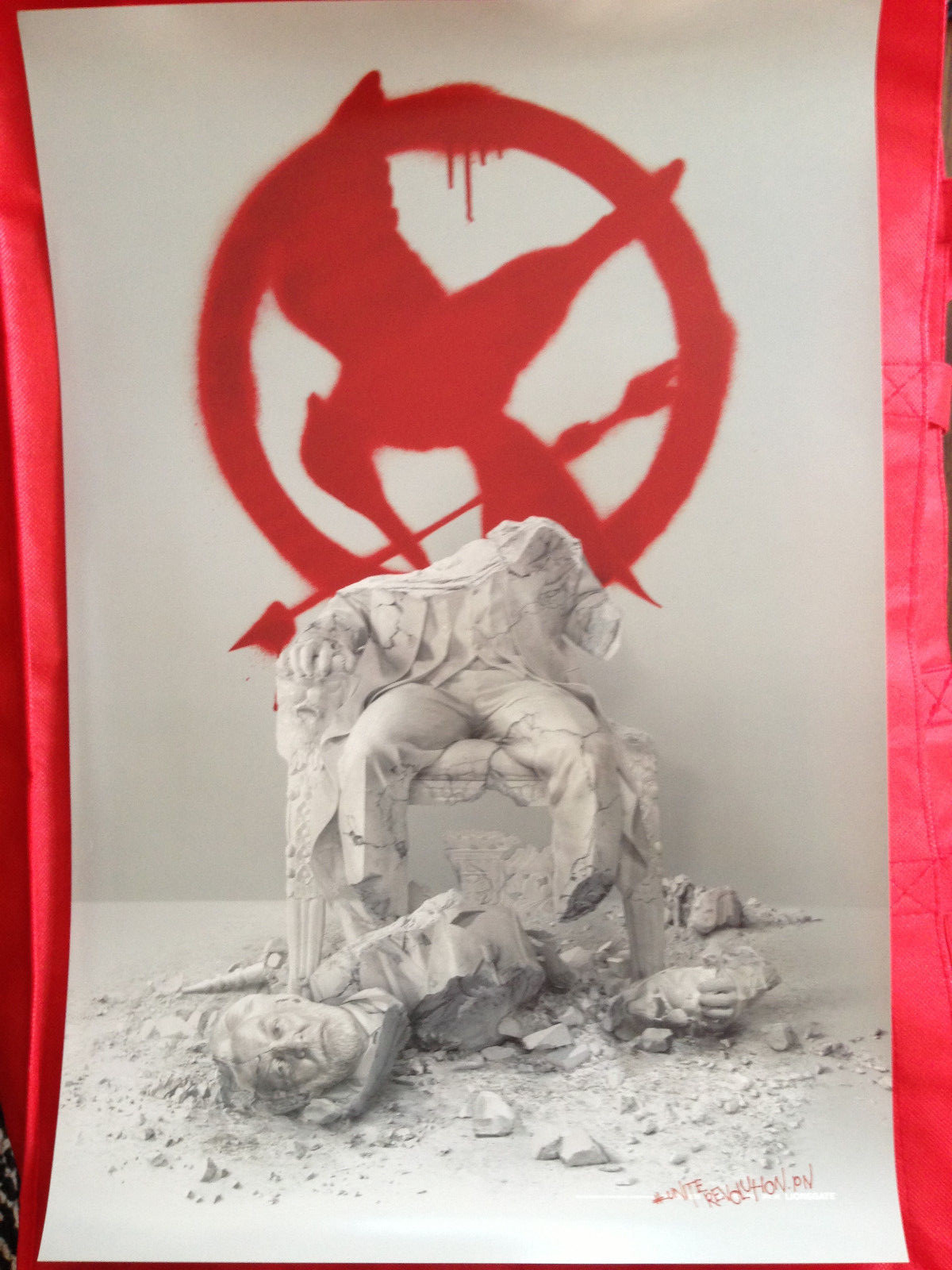 HUNGER GAMES MOCKING JAY Part 2 SDCC 2015 Comic Con Limited Edition Promo POSTER