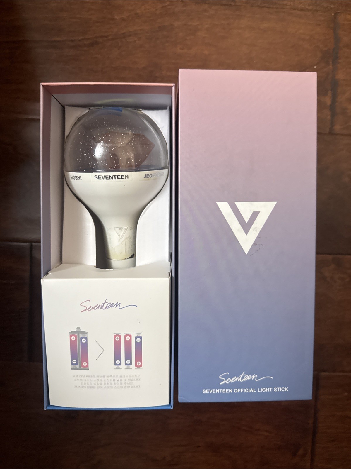 SEVENTEEN OFFICIAL Pen LIGHT STICK Ver.1 Carat Concert K-POP Goods Japan F/S