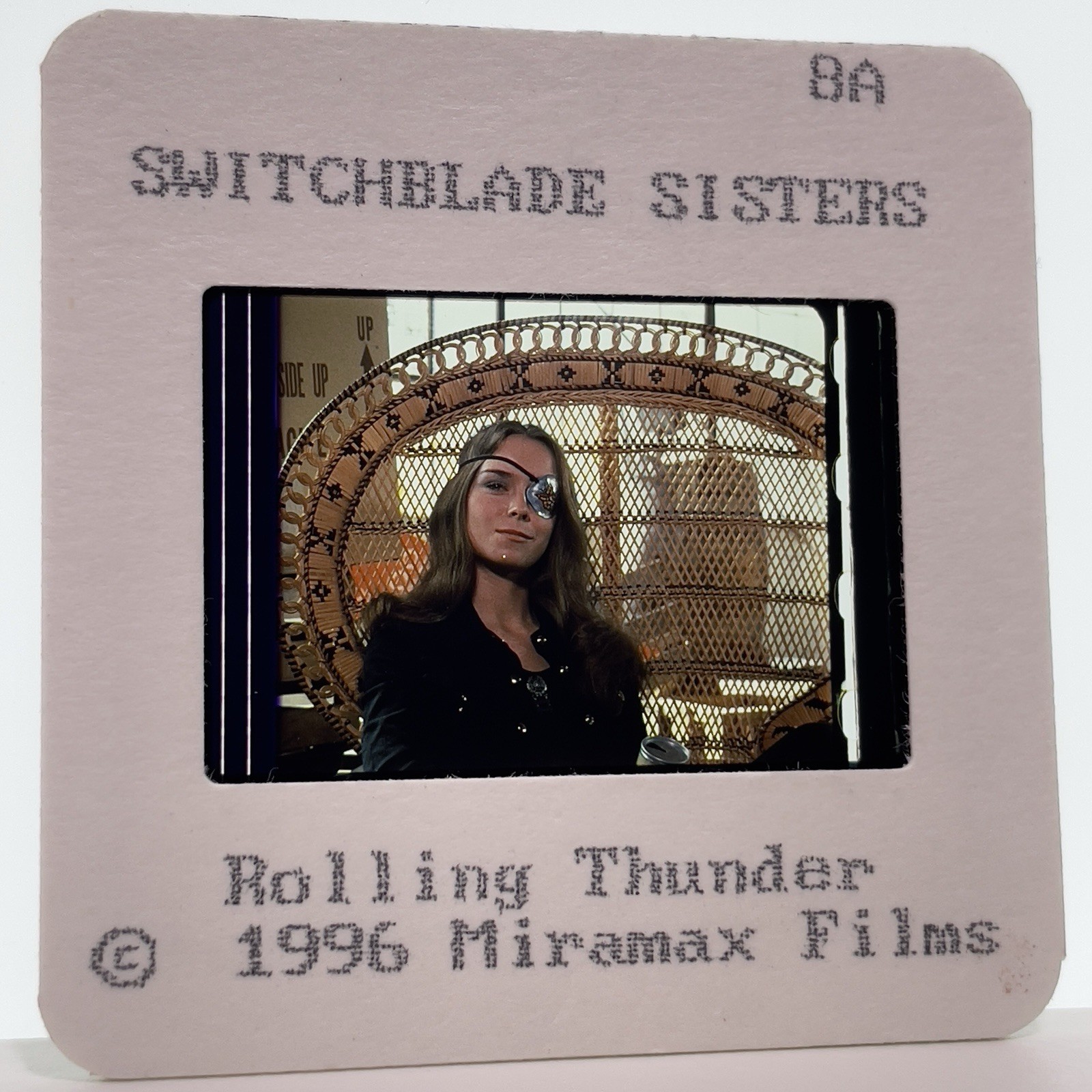 35mm Slide Switchblade Sisters 70s Movie Vintage Publicity Promotion #11