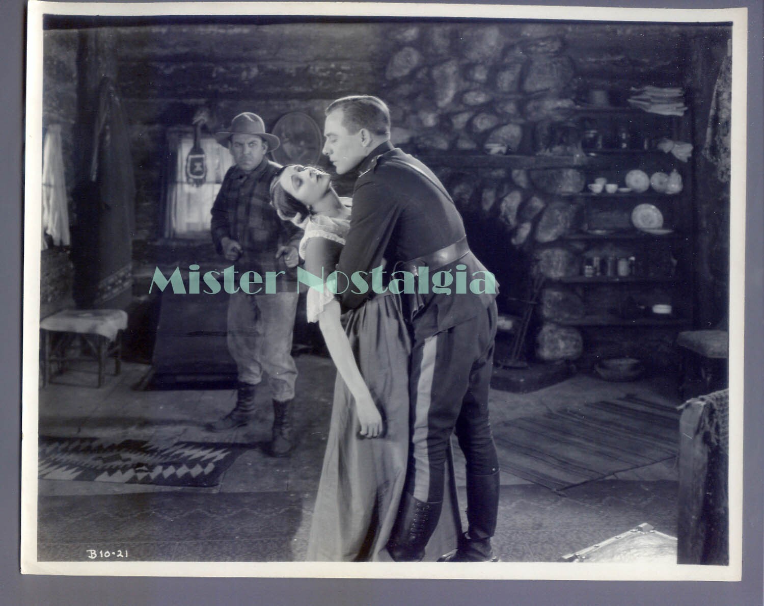 Vintage Photo 1923 Pat Harmon Barbara La Marr Pat O’Malley Eternal Struggle