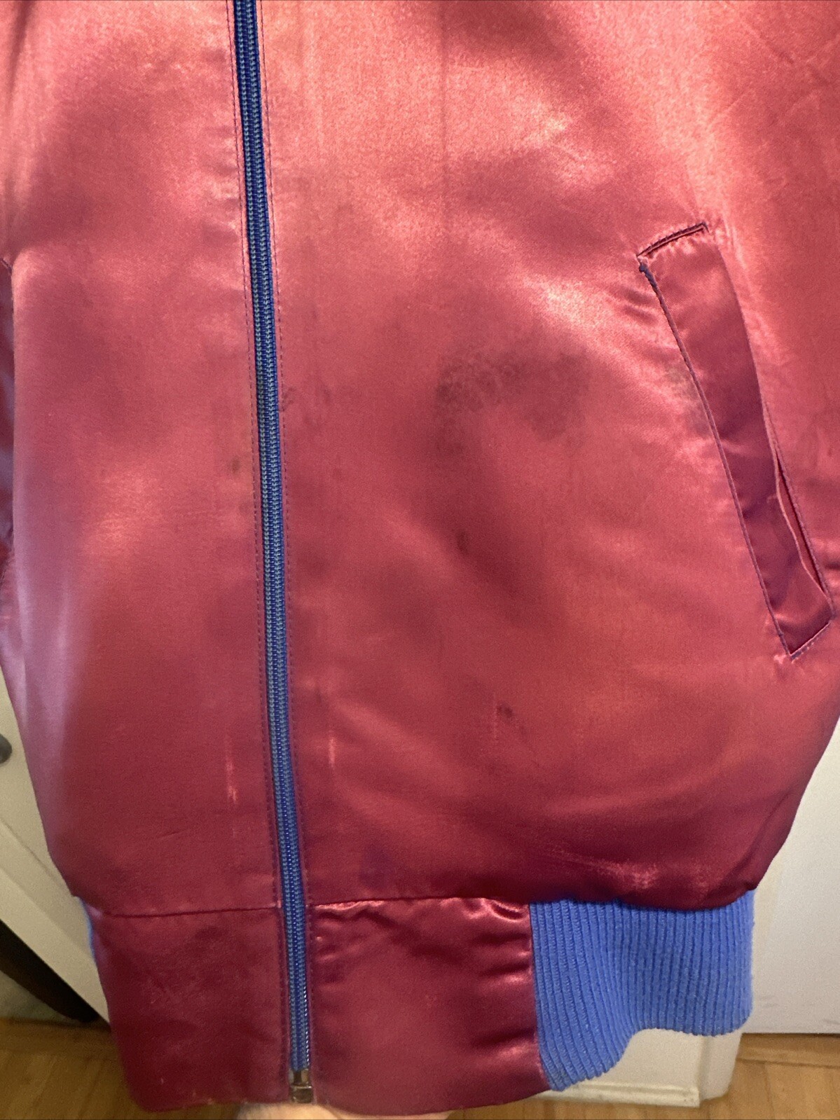 Original Small HEE HAW Satin Jacket 1970’s 1980’s Country TV Variety Show Donkey