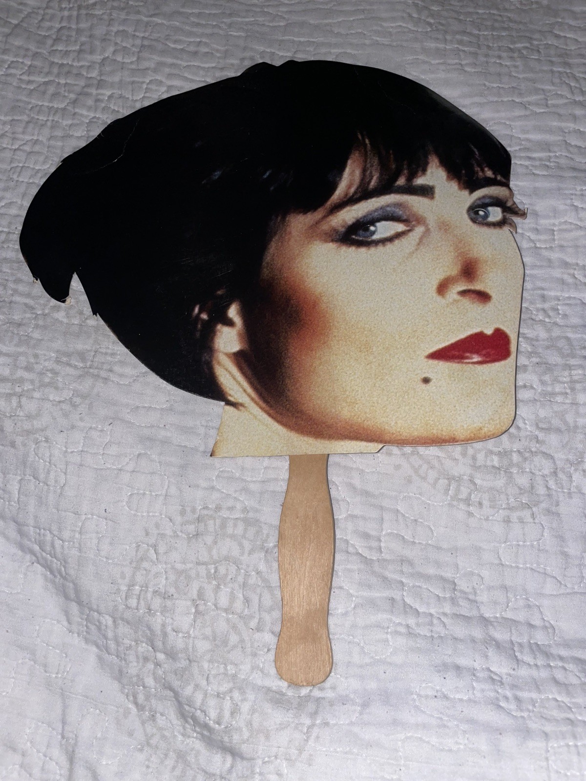 Siouxsie And The Banshees Peepshow Promo Face Mask Promotional Fan 1988 w/eyes
