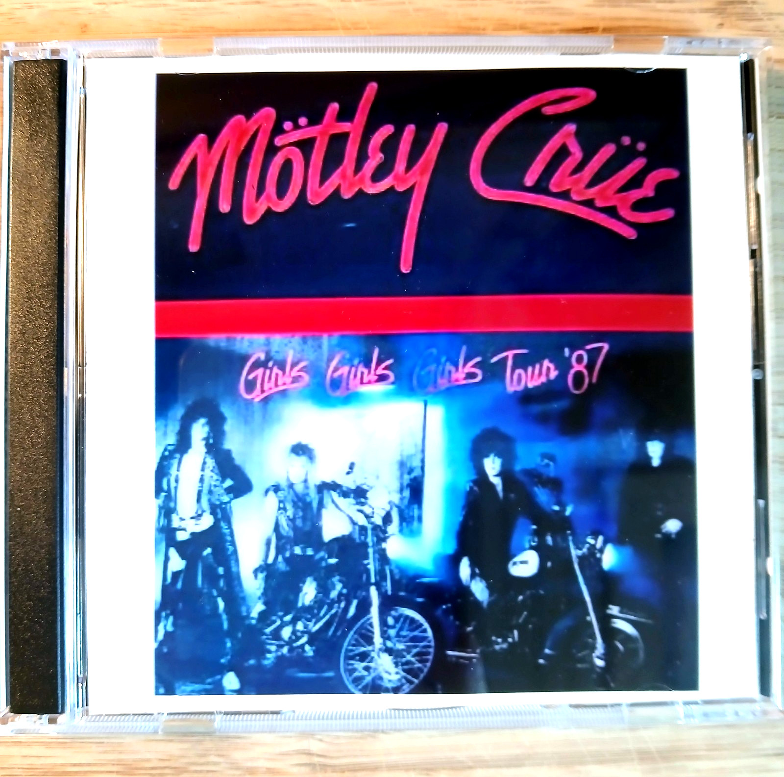 MOTLEY CRUE Rare 2 CD 1987 Long Beach CA GIRLS GIRLS GIRLS Concert TOUR
