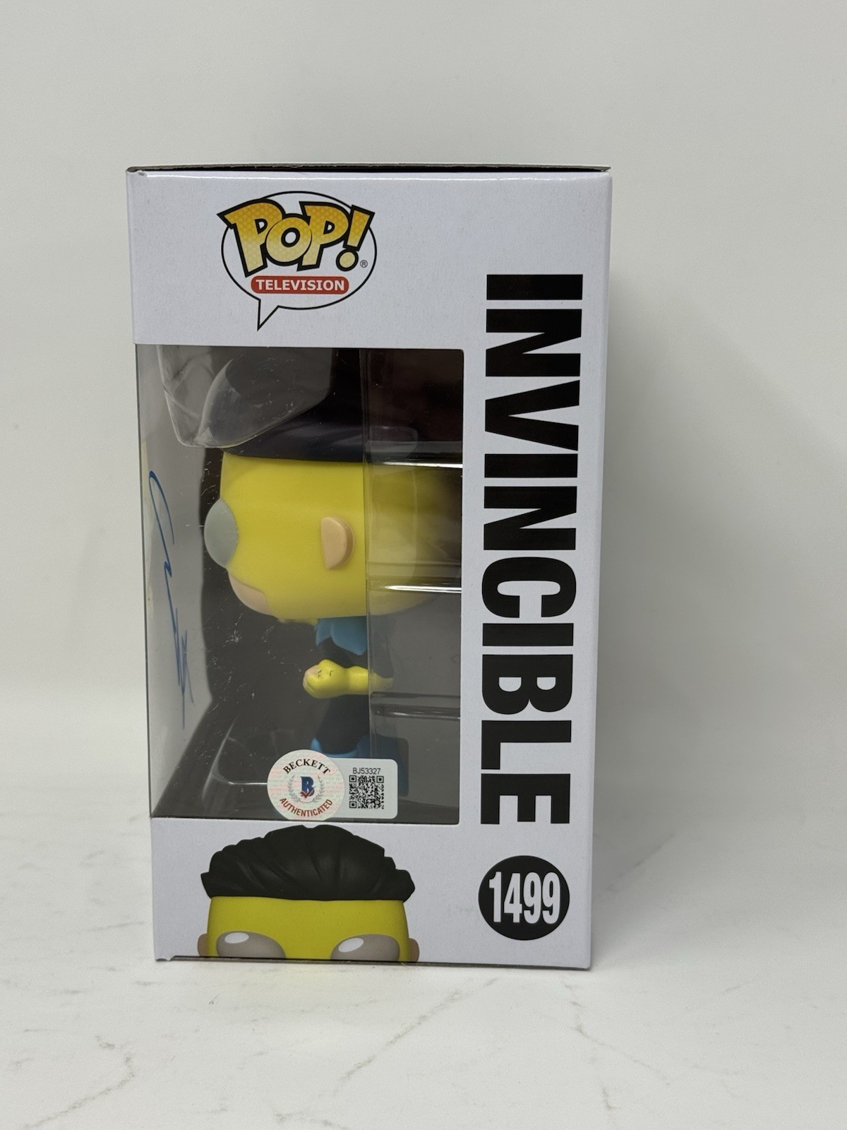 Robert Kirkman Invincible Signed Autograph Invincible Funko Pop 1499 Beckett COA
