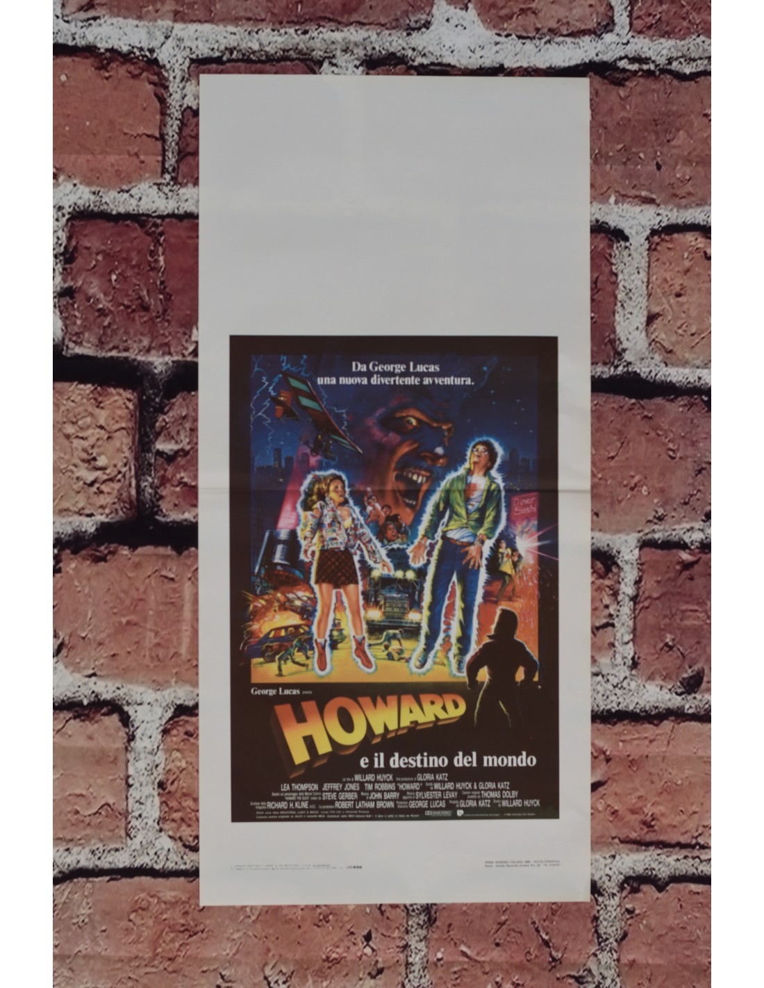 Howard And The Fate Of The World George Lucas Tim Robbins Katz B26