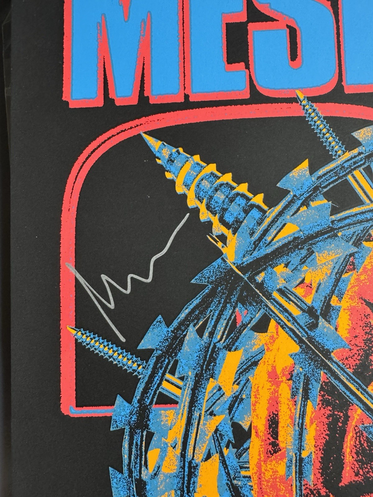 🚨SIGNED🚨 Meshuggah Chaosphere SDCC 2023 Rebellion Republic silkscreen poster