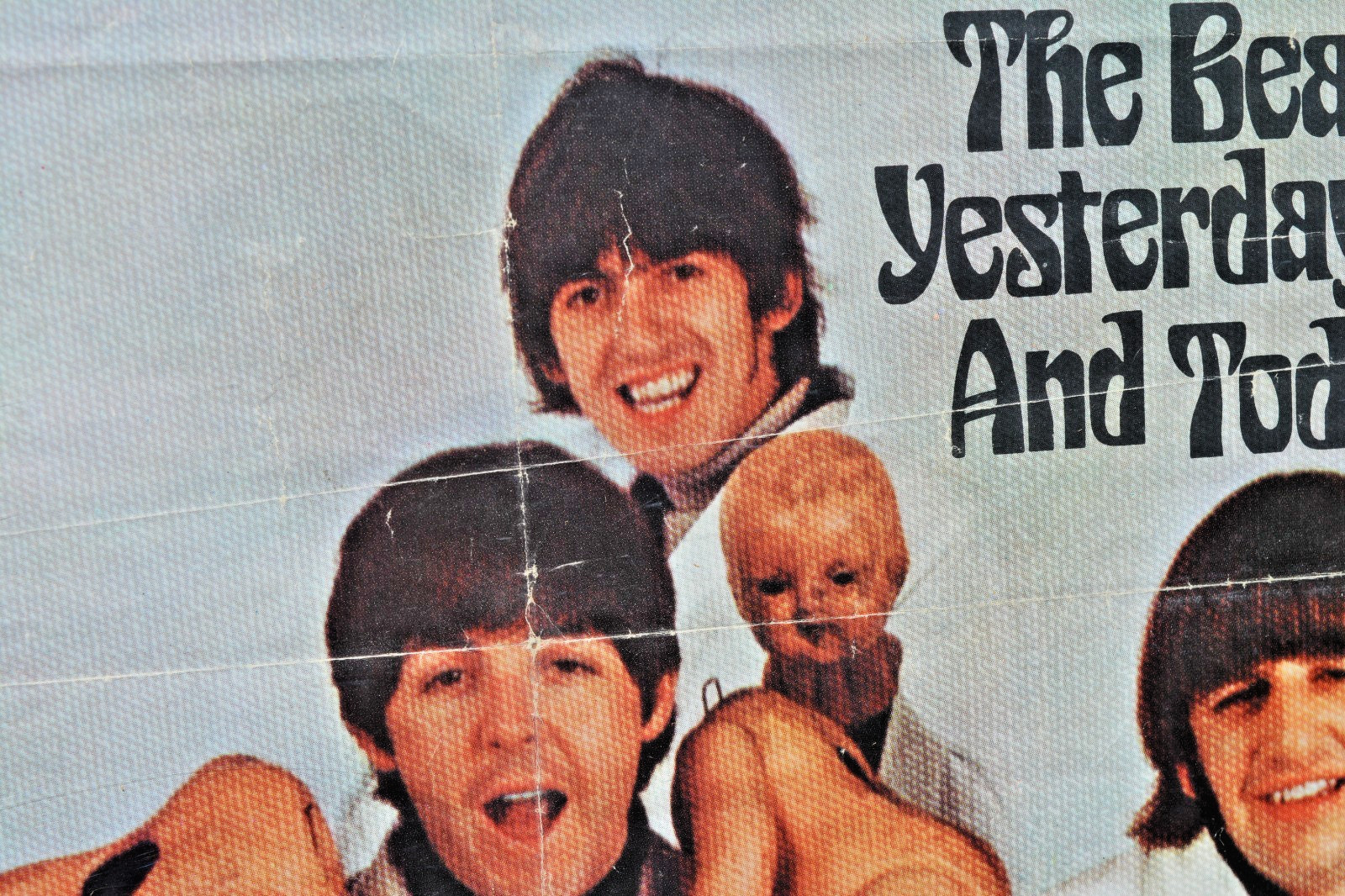 Original Beatles Vintage 1966 ‘ Yesterday And Today ‘ 18×22 Butcher Cover Poster
