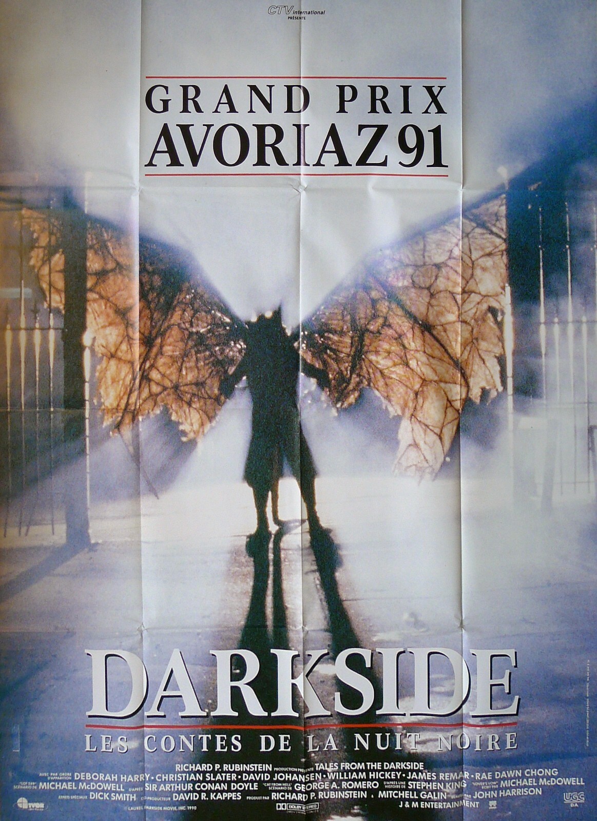 TALES FROM THE DARKSIDE : THE MOVIE – MUMMY – ORIGINAL LARGE FRENCH MOVIE POSTER