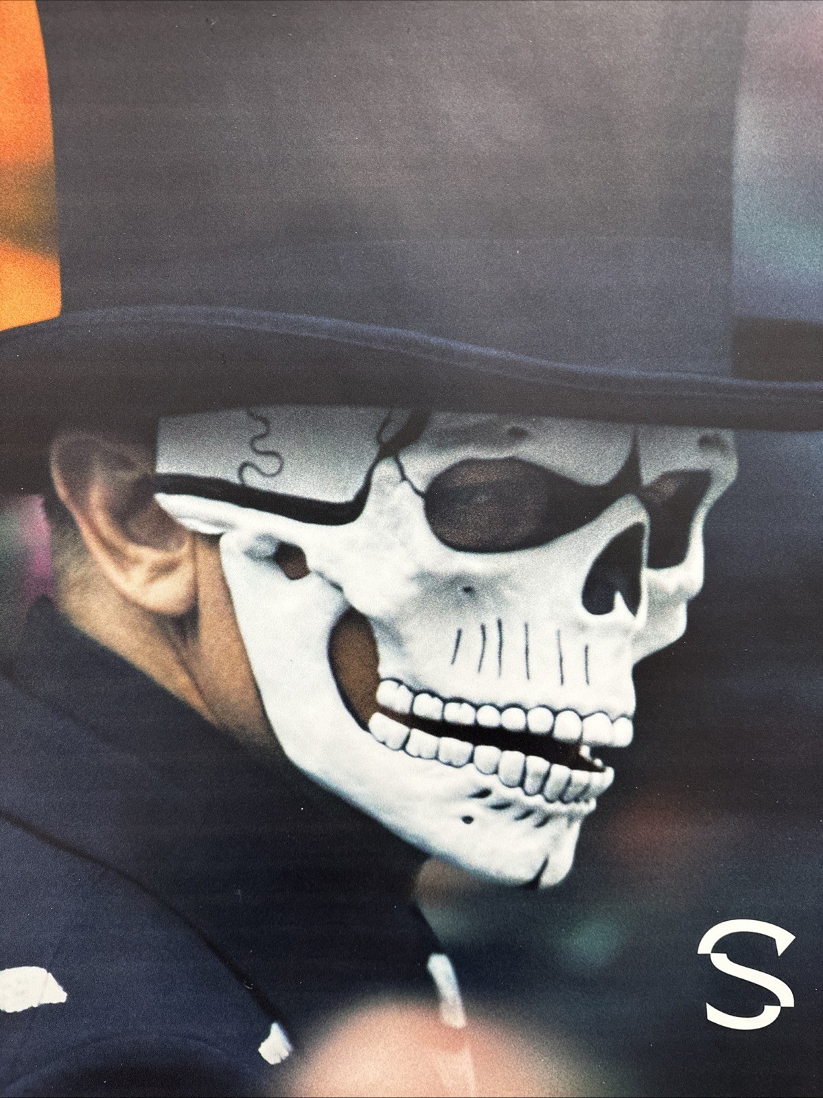 New “Spectre” Skeleton Costume Movie Submark Vinyl Poster 46”x60” James Bond 007