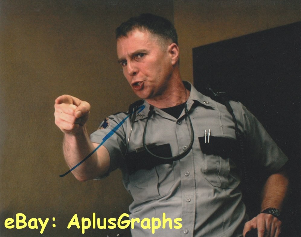 SAM ROCKWELL.. Oscar Winner: Three Billboards Outside Ebbing, Missouri – SIGNED