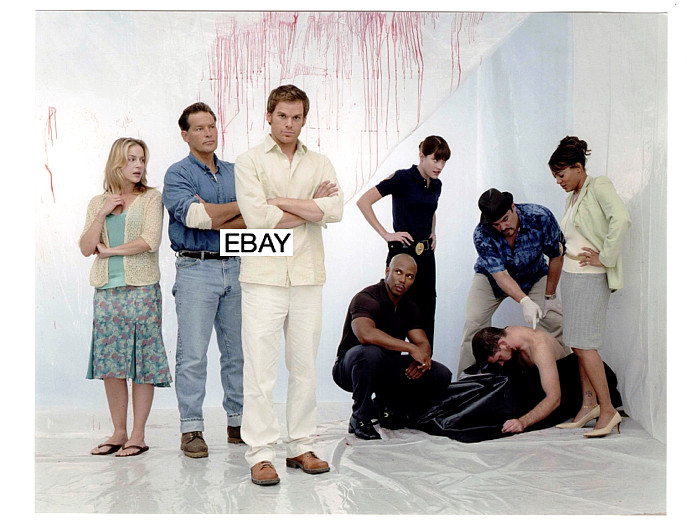 SALE: DEXTER 2006 SEASON 3 CRIME TV PROMO PHOTO MICHAEL C. HALL JULIE BENZ