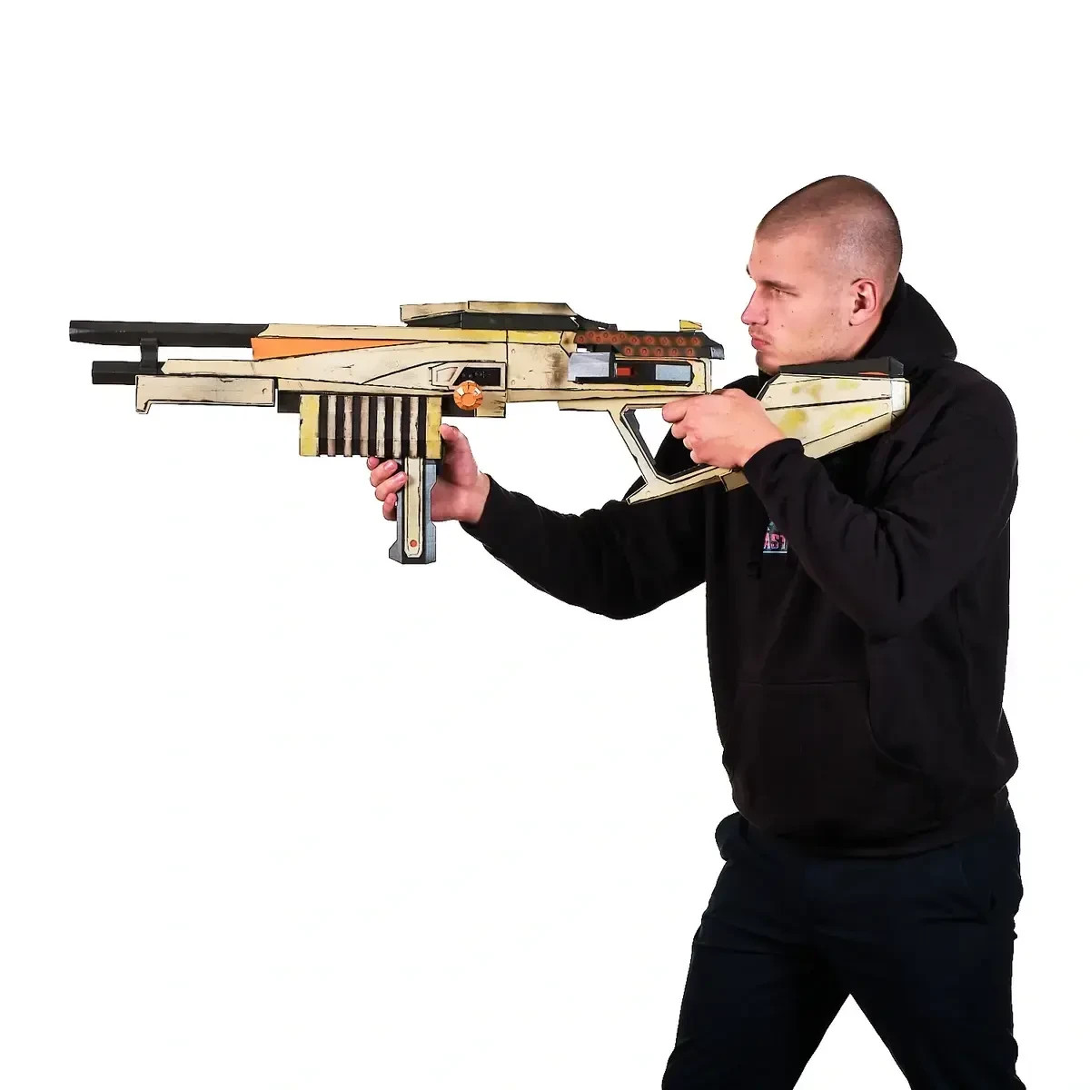 3d printed Hyperion Interfacer shotgun Borderlands Gun Replica Prop Cosplay