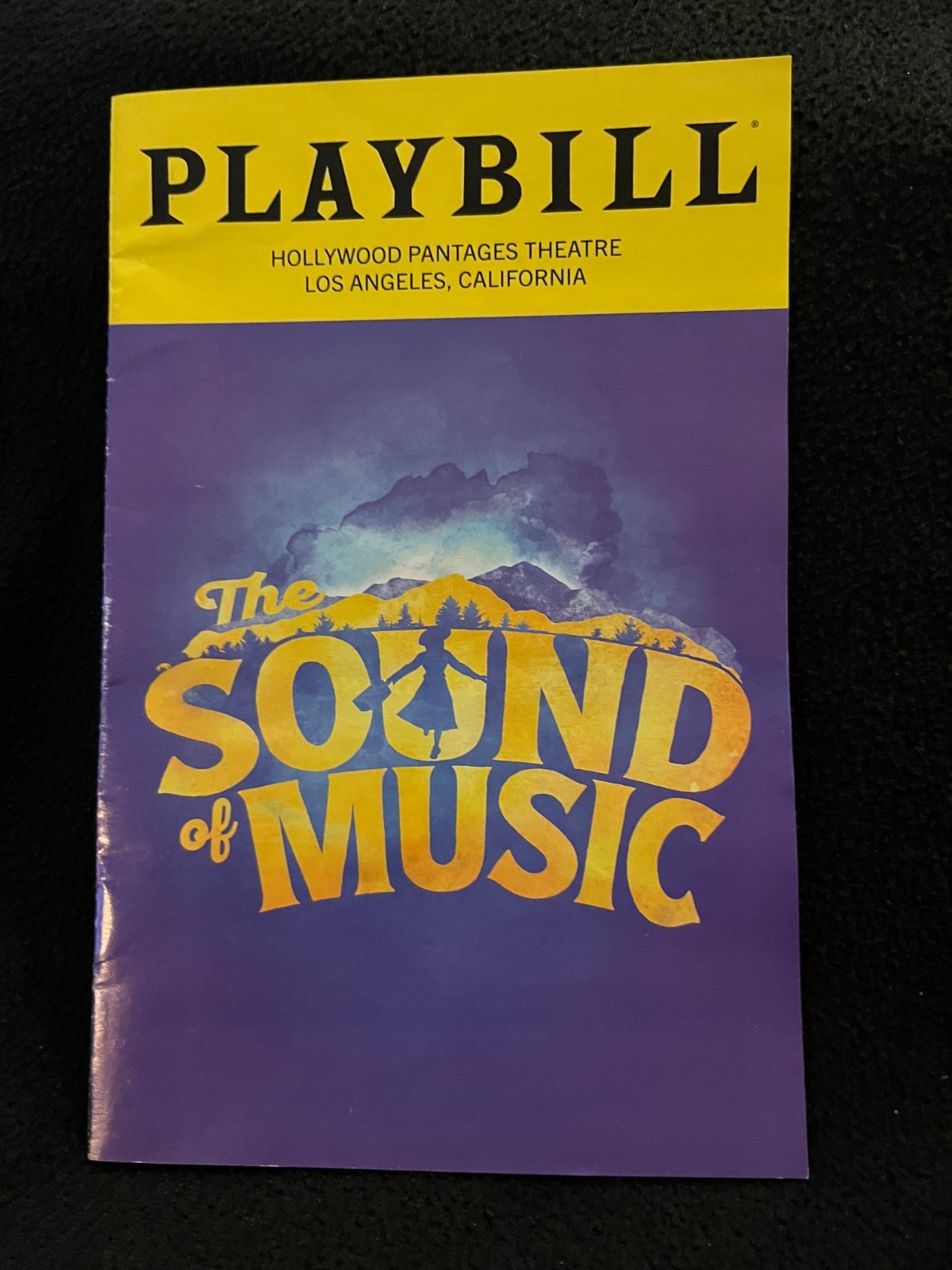 The Sound of Music Playbill Los Angeles Hollywood Pantages Theatre 21 pages