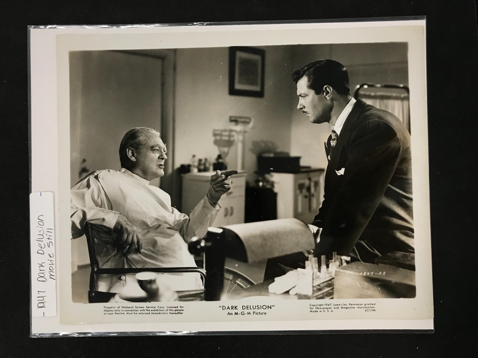 VTG 1947 “Dark Delusion” James Craig Movie Still 8×10 Type 1 Photo