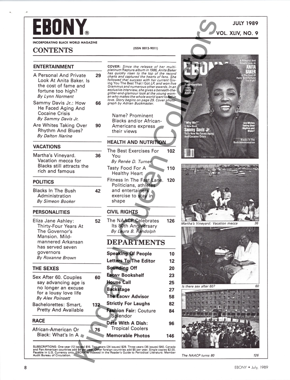 Anita Baker 1989 Original Press Kit Information Sheet Giving You The Best That