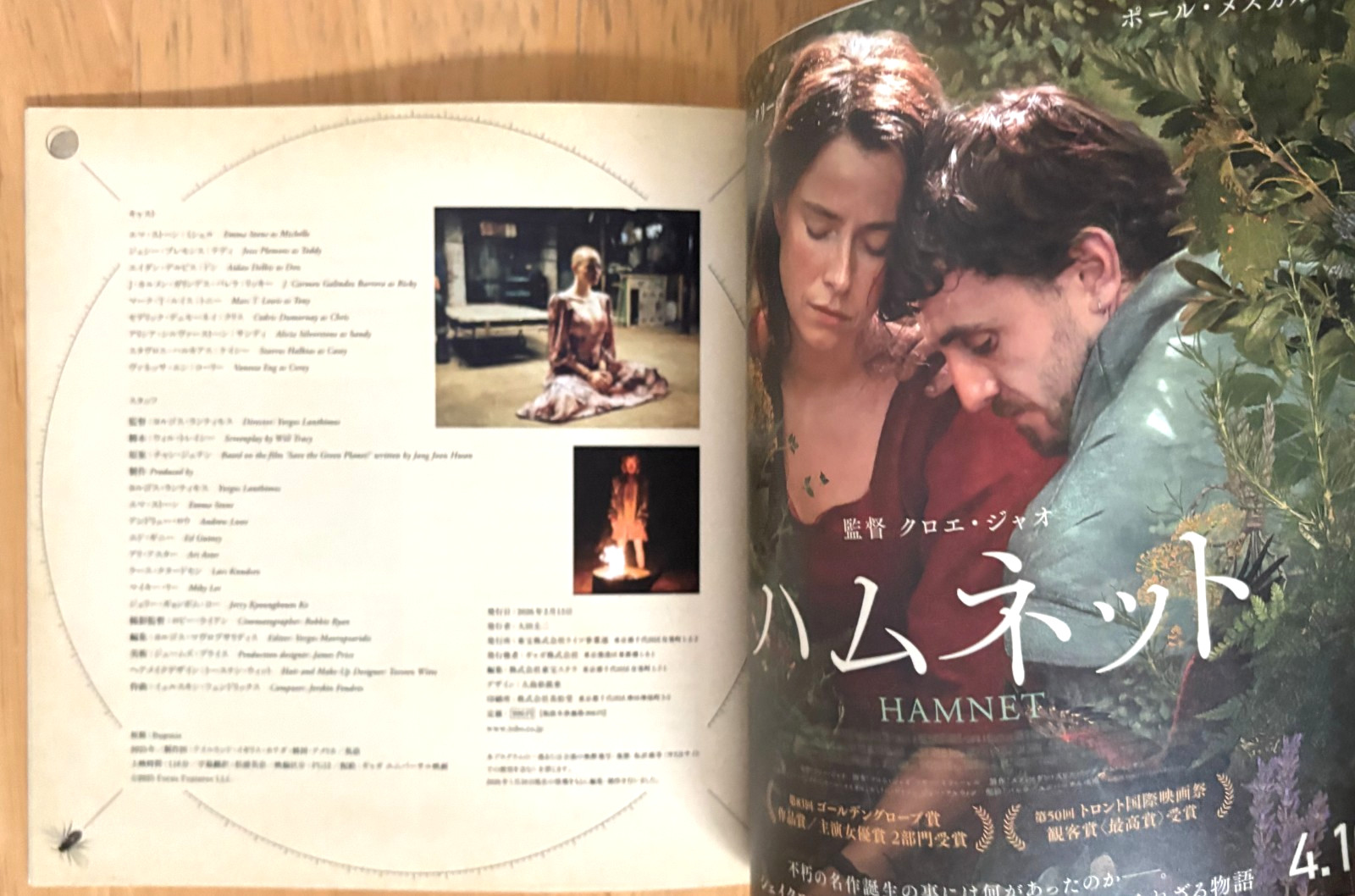 Bugonia 2025 Program Flyer Set Japan Yorgos Lanthimos Emma Stone Jesse Plemons