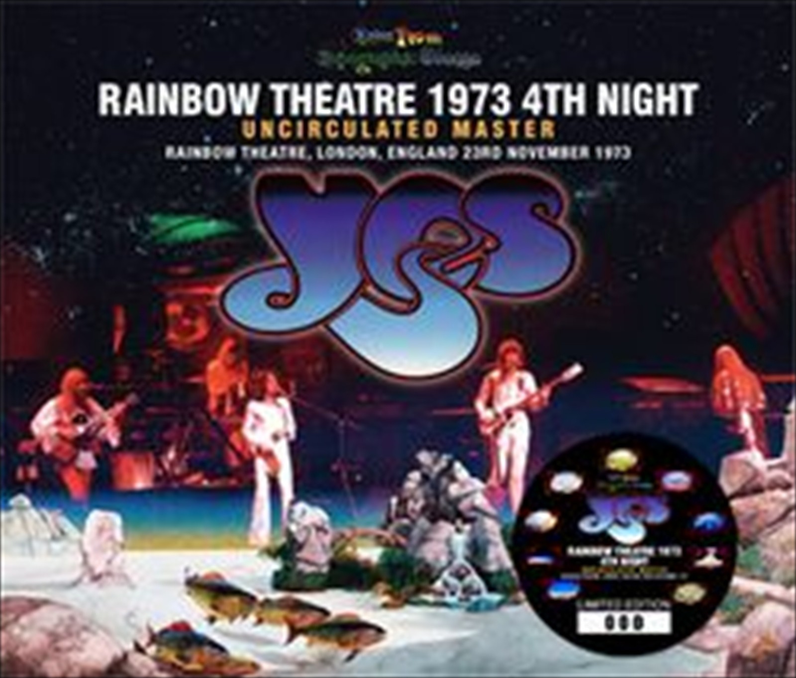 YES / RAINBOW THEATRE 1973 4TH NIGHT UNCIRCULATED MASTER / 3CD