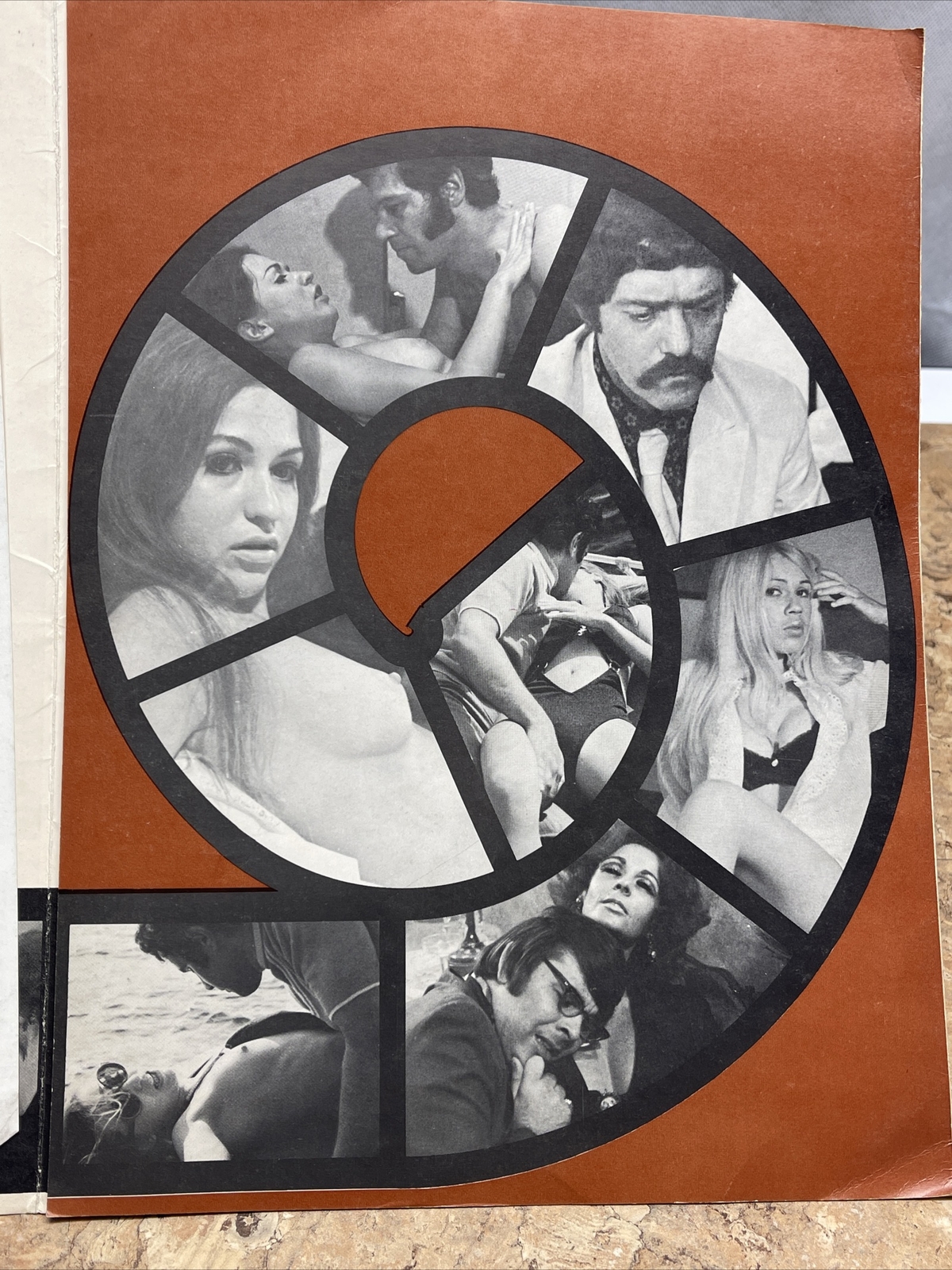 Teenie Tulip Original Movie Press Kit Poster Gerard Damiano DEEP THROAT 1974 JD