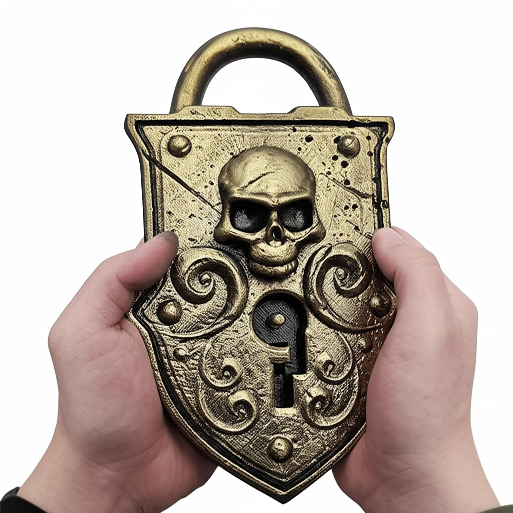 Arcane Display Prop – Handmade Fantasy-Themed Decoration for RPG & Cosplay