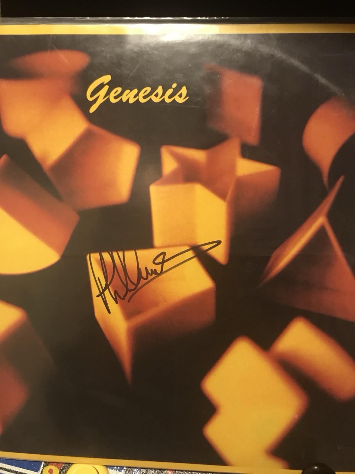 Genesis «Genesis» Vinyl, Signed By Phil Collins !! (Rare, Proof)