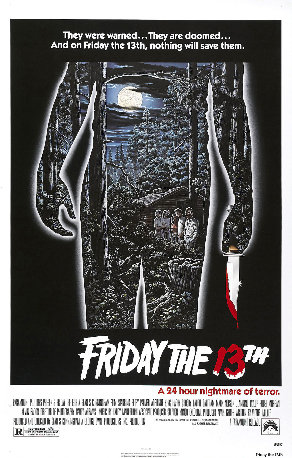 FRIDAY THE 13th Movie Poster Jason Voorhees Horror