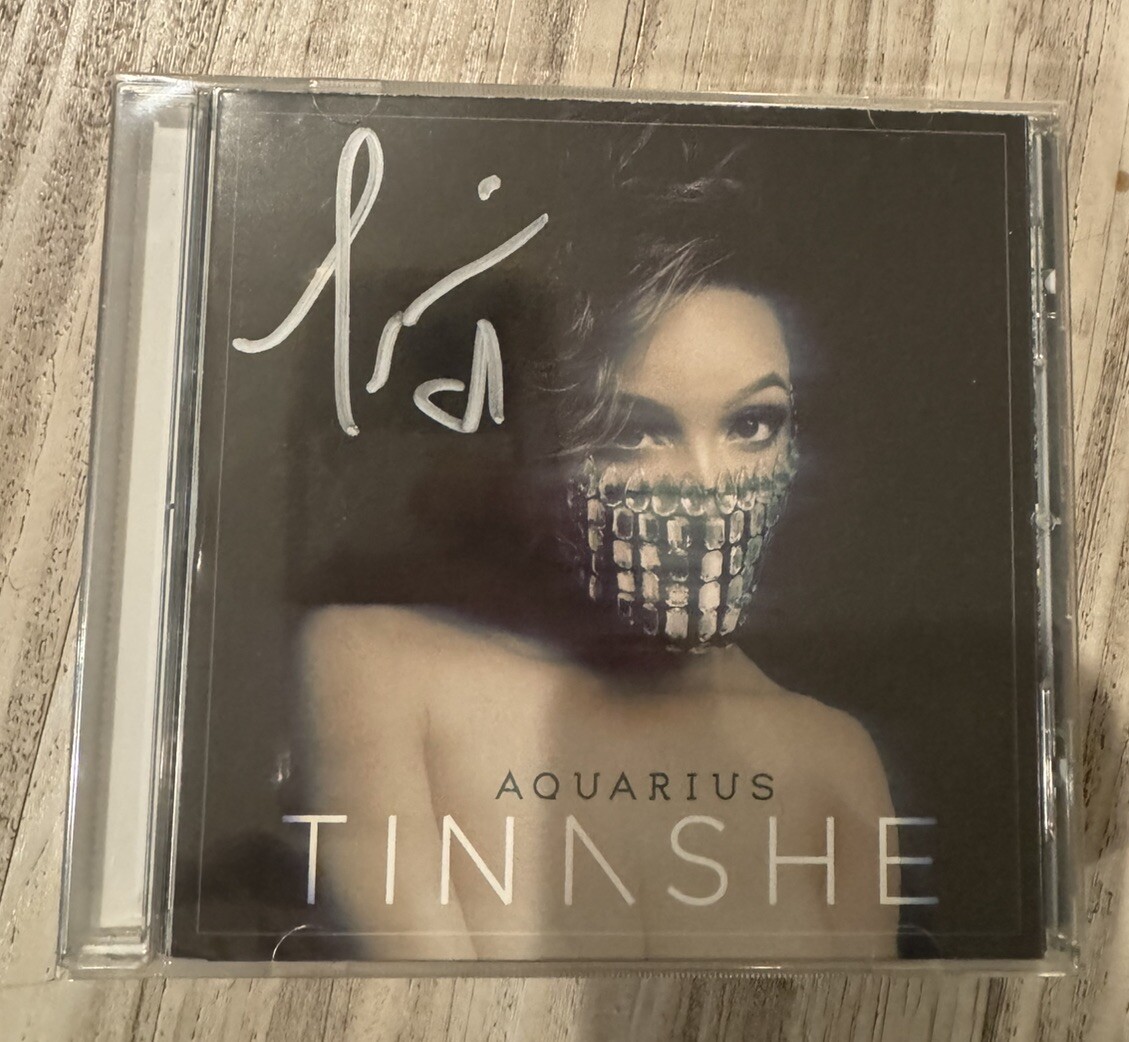 SIGNED Aquarius CD – AUTOGRAPHED by Tinashe