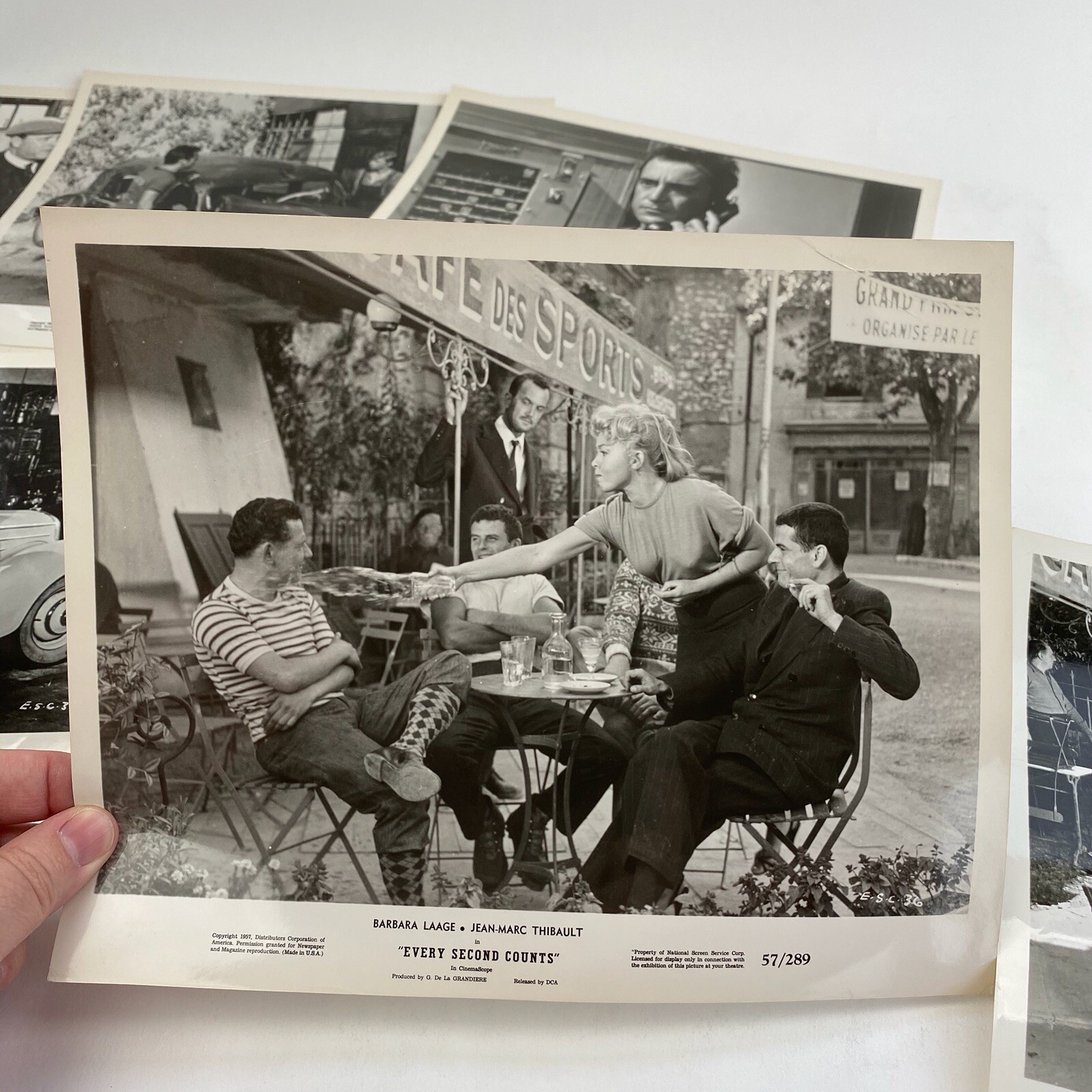 Vintage Photo Movie Still Every Second Counts 1957 Barbara Laage Dominique Wilms