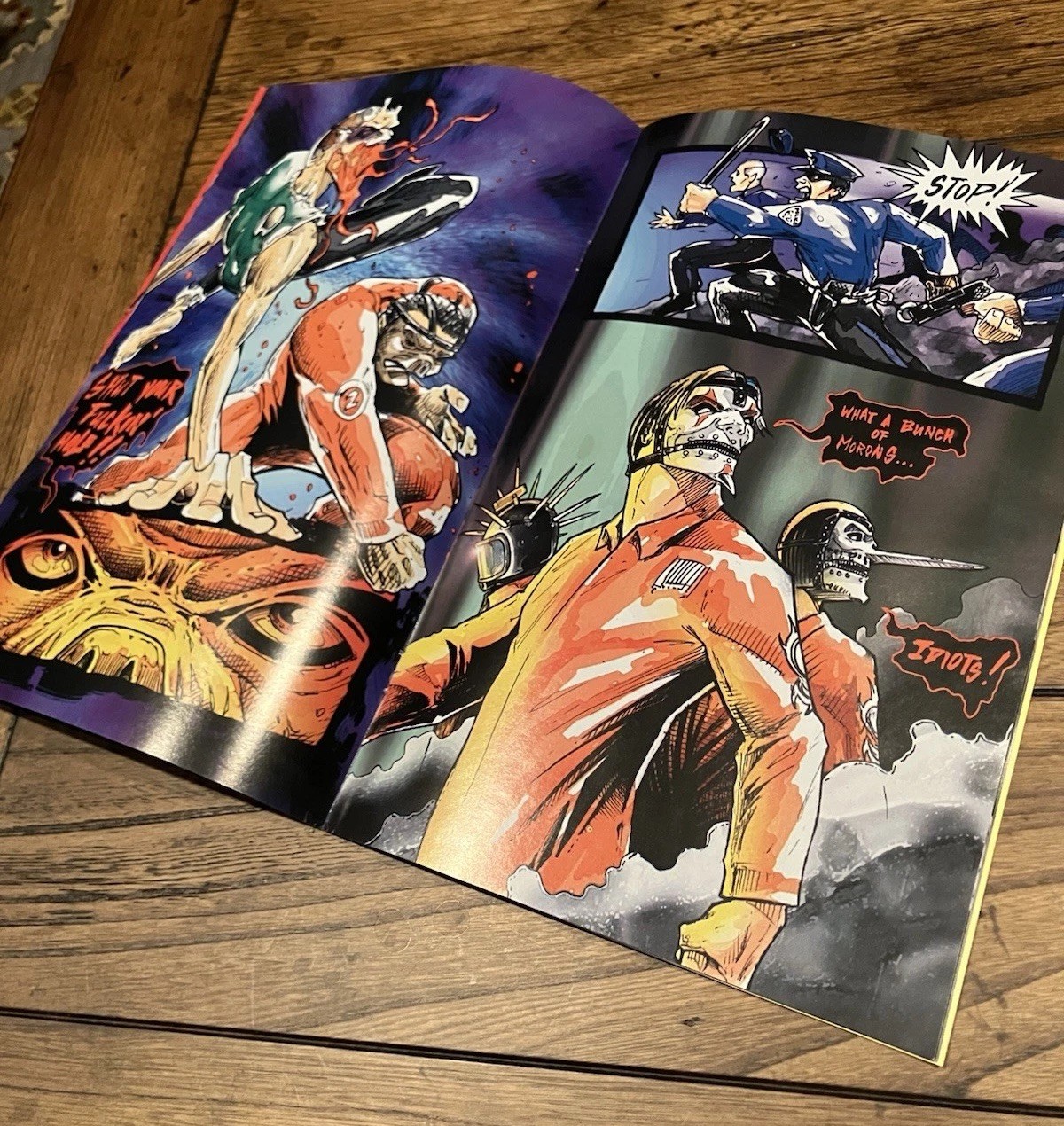 RARE Slipknot Comic Book #1 + Maggot Snack (2000) Vintage S/T Album Era Promo