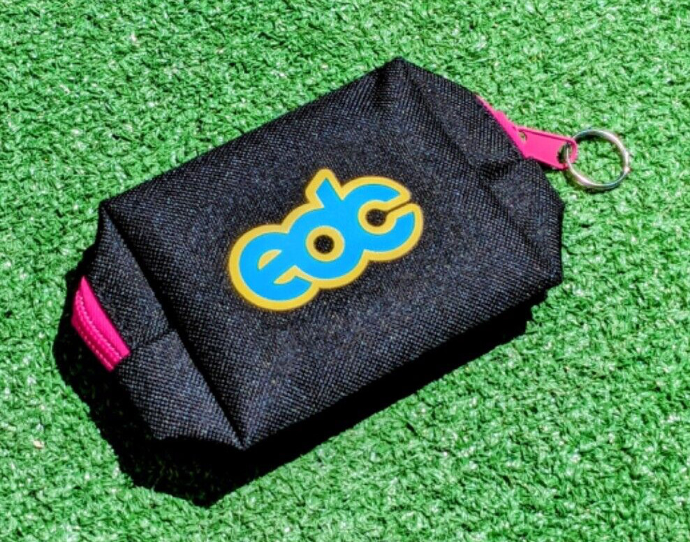 Electric Daisy Carnival Festival EDC Logo Zipper Swag Small Carry Case Bag New