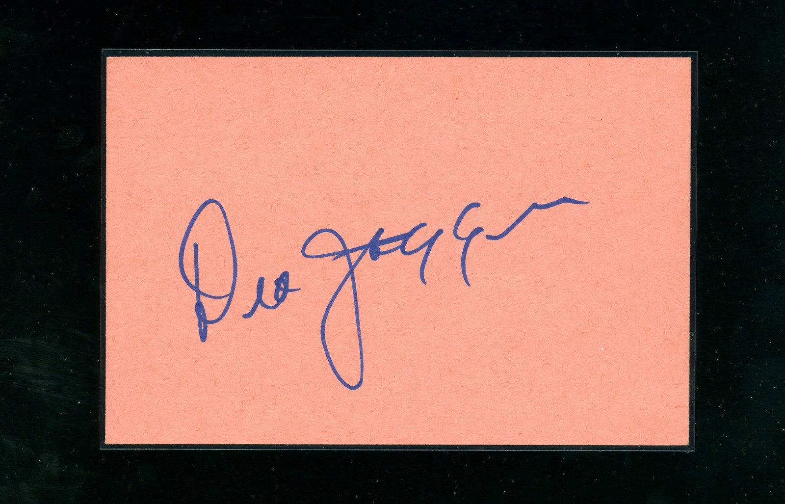 Dean Jagger – Signed Autograph Book Page & Movies Still – Bad Day at Black Rock