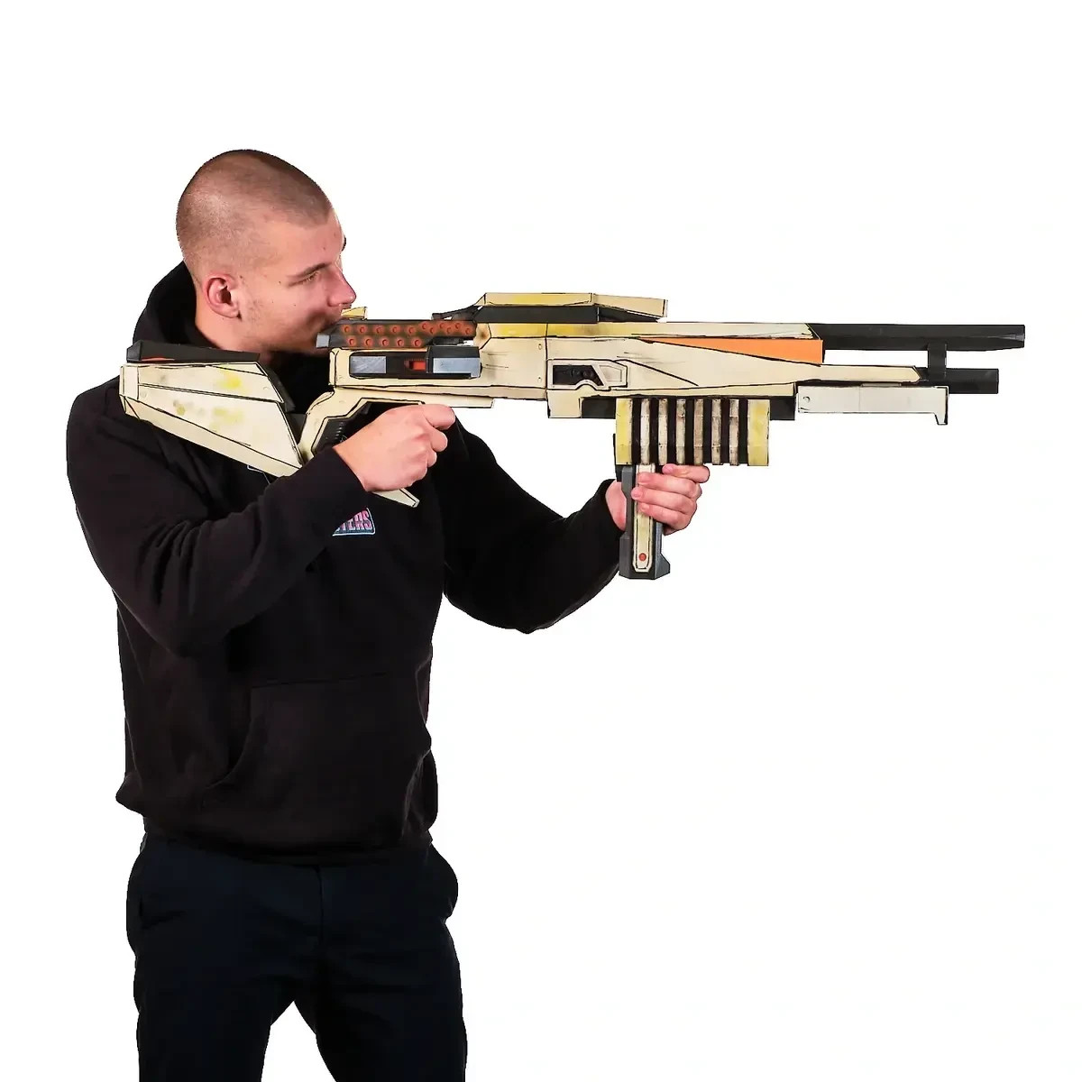 3d printed Hyperion Interfacer shotgun Borderlands Gun Replica Prop Cosplay