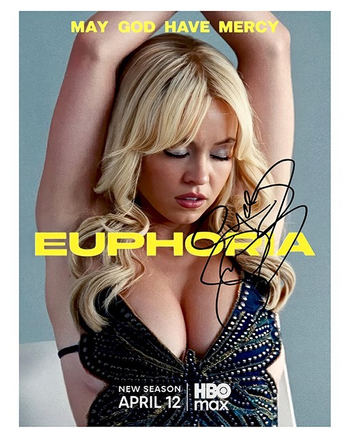 Sydney Sweeney Cassie Euphoria 8×10 Signed Photo Reprint Autographed Collectible