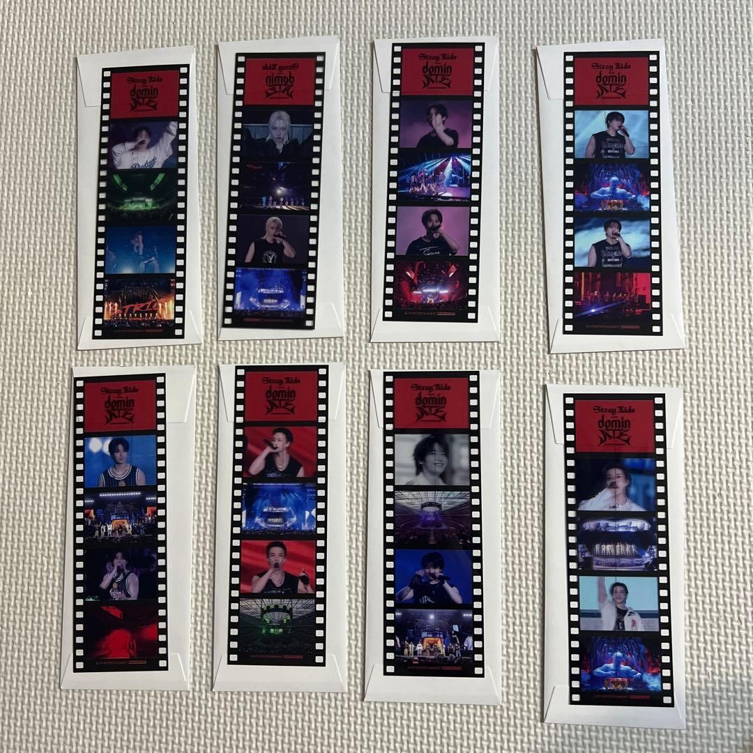 Stray Kids dominATE Experiences Film Bookmark Set 2 Complete 8 Collectible 15+
