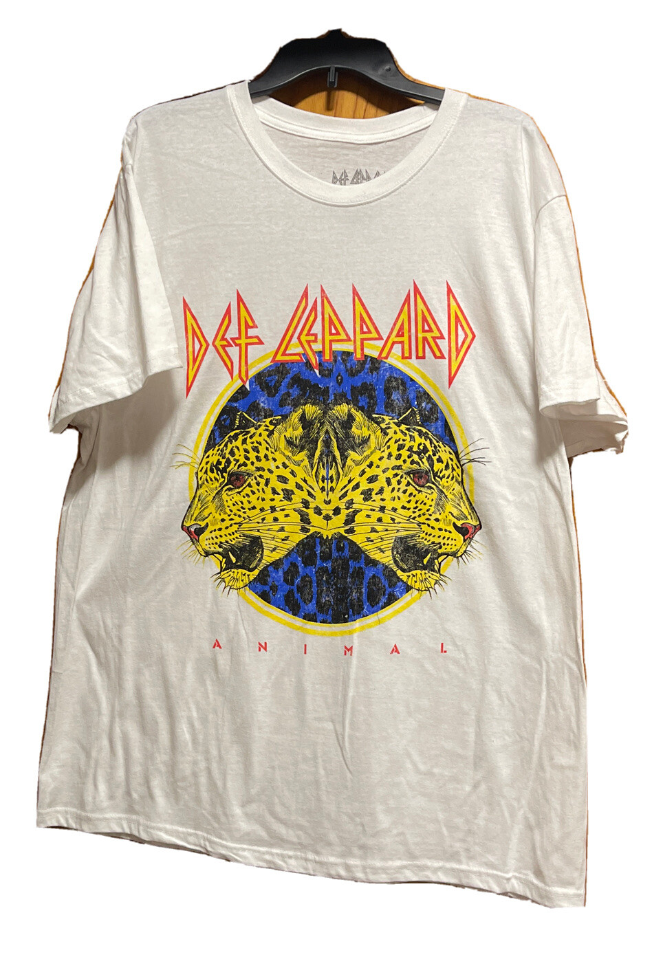 Def Leppard T Shirt Large/XL Short Sleeve Adult Unisex NEW