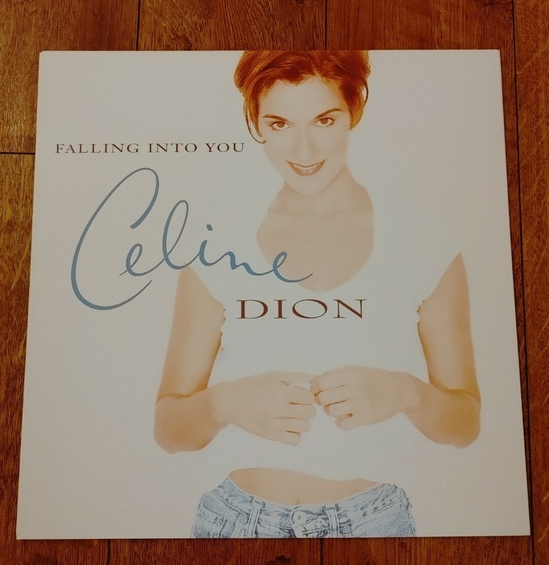 Celine Dion Falling Into You 1996 12×12 Album Promo Cardboard Poster NOS